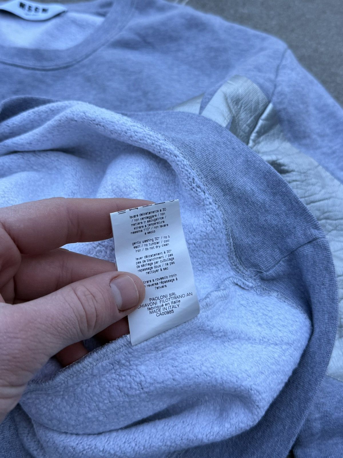 Other Luxury MSGM streetwear rare fashion sweatshirt Size US M / EU 48-50 / 2 - 10 Thumbnail