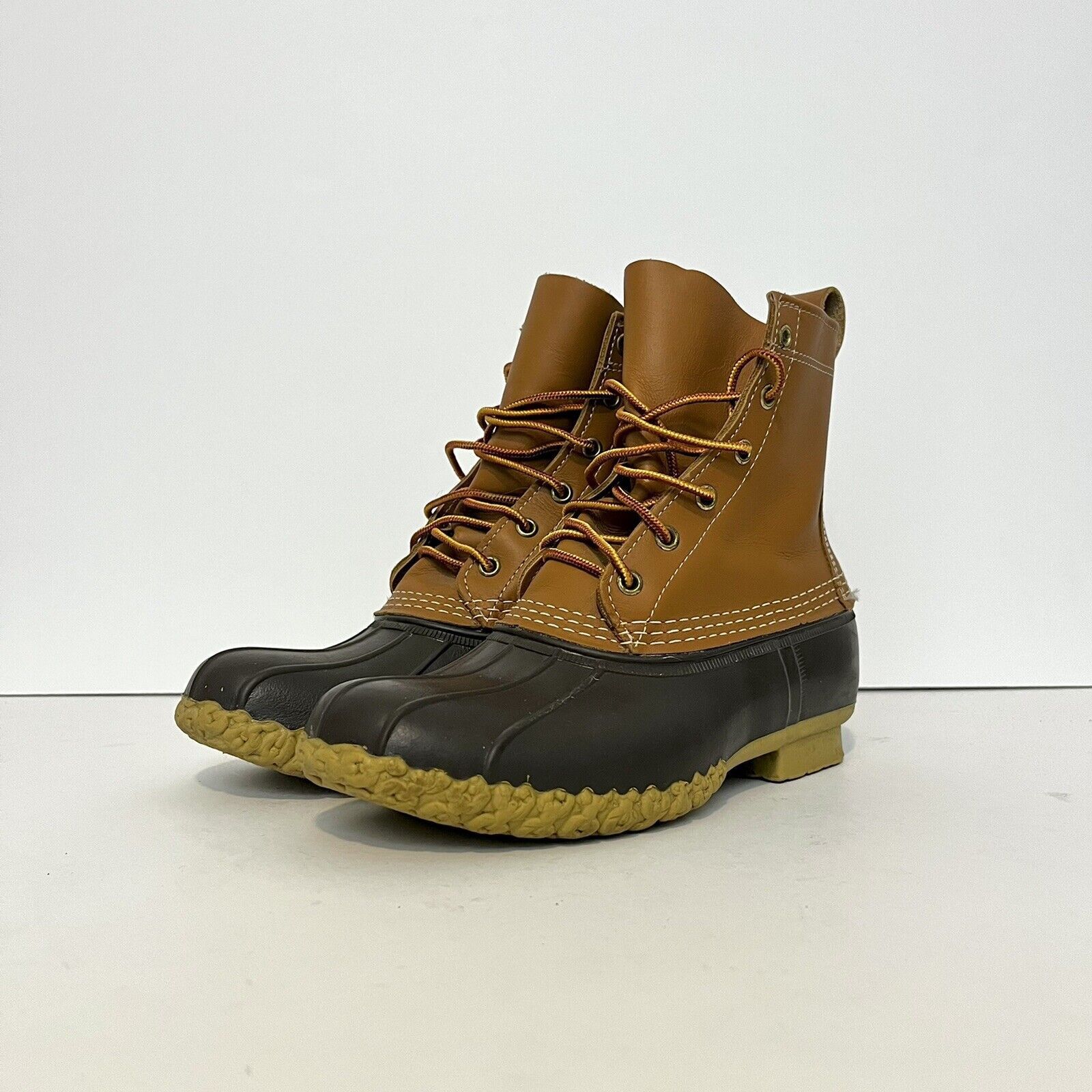 L.L. Bean × Vintage LL Bean Bean Boots 8” Made In USA Snow Rain Mens Sz 8 Size US 8 / IT 38 - 2 Thumbnail