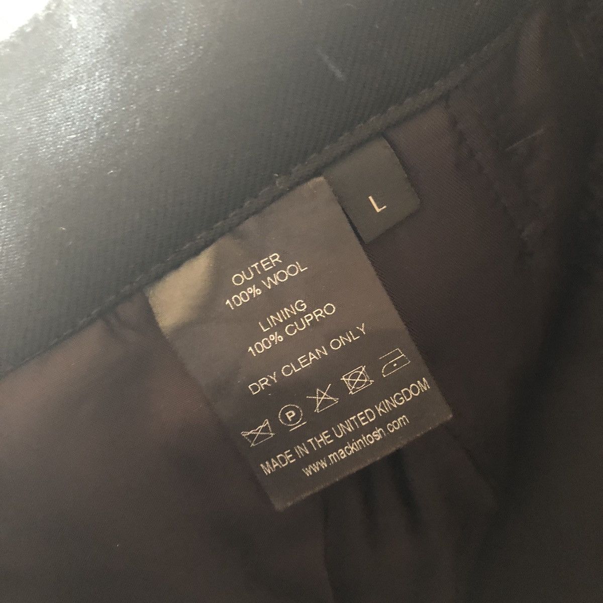 Kiko Kostadinov × Mackintosh Mackintosh 0001 Kiko Kostadinov Rubber Stripe Trouser Size L Size US 34 / EU 50 - 5 Thumbnail