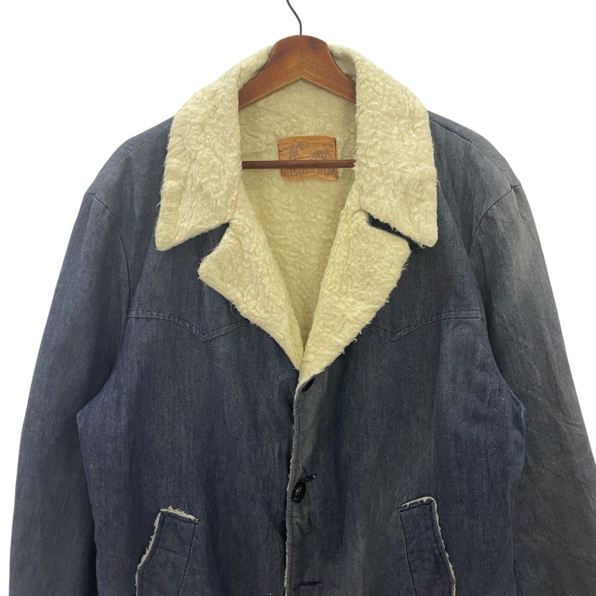 Sears Vintage 70s Sears Western Wear Denim Jacket Size US L / EU 52-54 / 3 - 2 Thumbnail