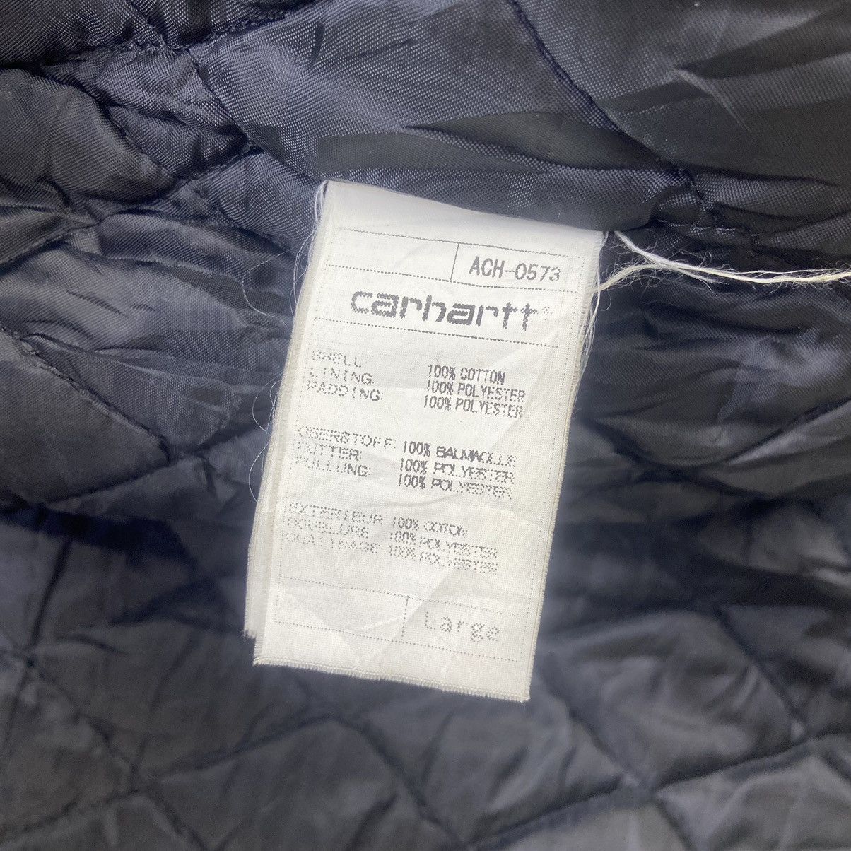Carhartt Carhartt X Standard Duck Canvas Biker Bomber Style Jacket Size US L / EU 52-54 / 3 - 18 Thumbnail