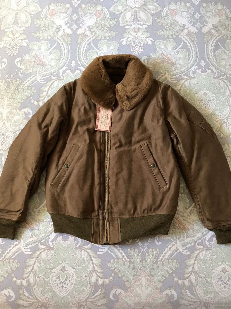 Freewheelers Freewheelers Flying jacket alpaca hair-2506 Size US M / EU 48-50 / 2 - 1 Thumbnail