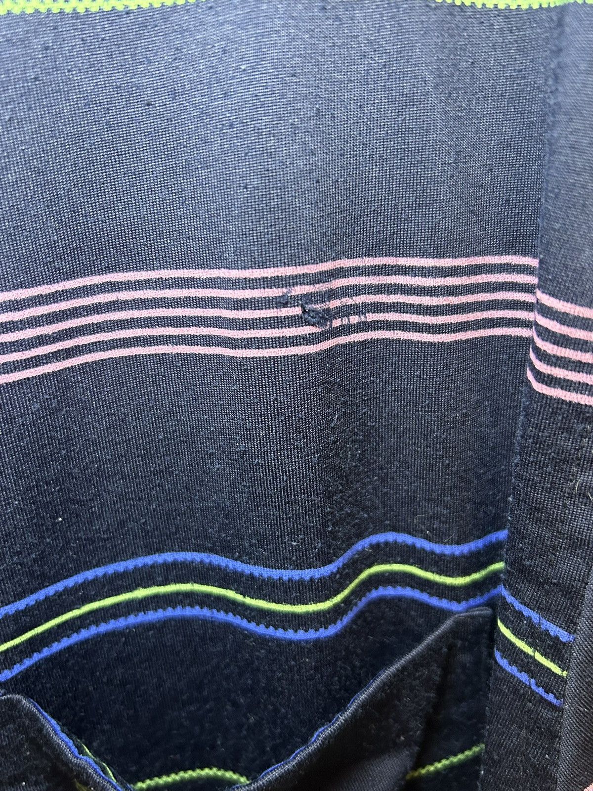 Lacoste Vintage Lacoste striped polo Size US XL / EU 56 / 4 - 6 Thumbnail