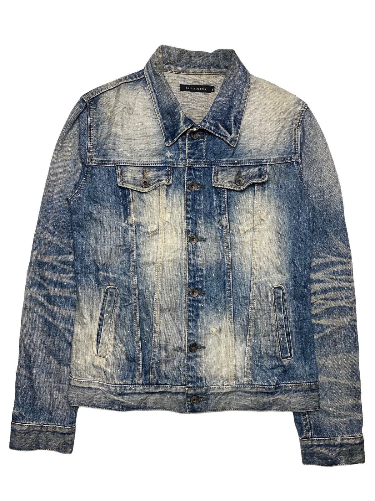 If Six Was Nine 2000s Fuga - Light Wash Denim Jacket Size US M / EU 48-50 / 2 - 1 Thumbnail
