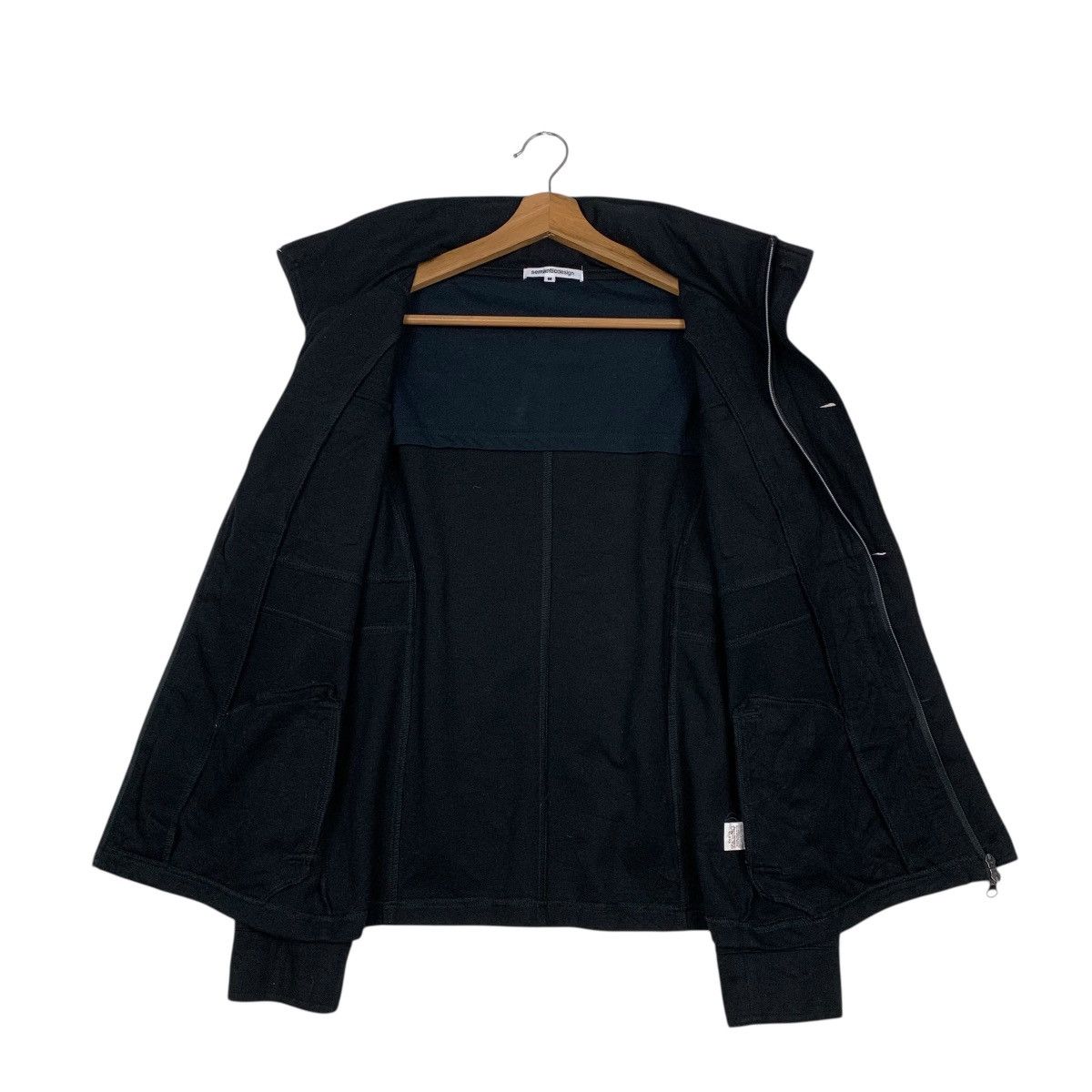 semanticdesign Sematic Design Black Casual Jacket Size US S / EU 44-46 / 1 - 11 Thumbnail