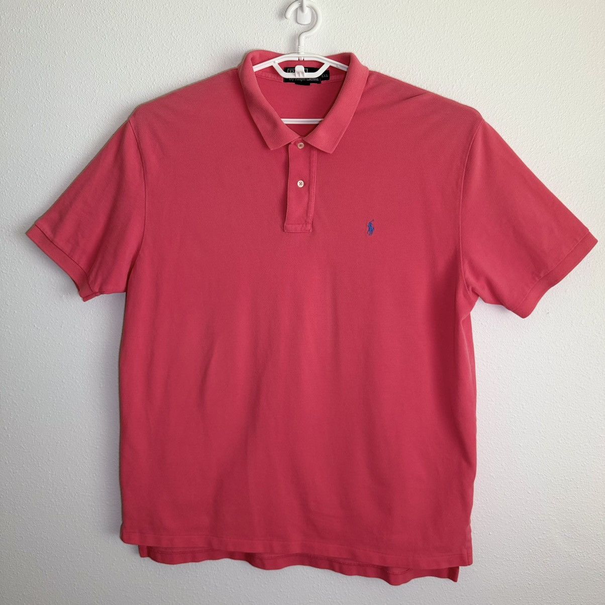 Polo Ralph Lauren Polo Ralph Lauren Polo Shirt Men’s XXL Pink with Blue Pony Size US XXL / EU 58 / 5 - 1 Thumbnail