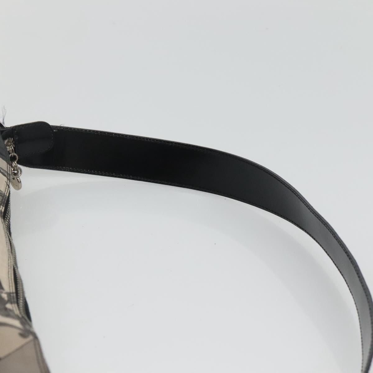 Salvatore Ferragamo Salvatore Ferragamo Shoulder Bag Canvas Gray Black Silver Size ONE SIZE - 8 Thumbnail