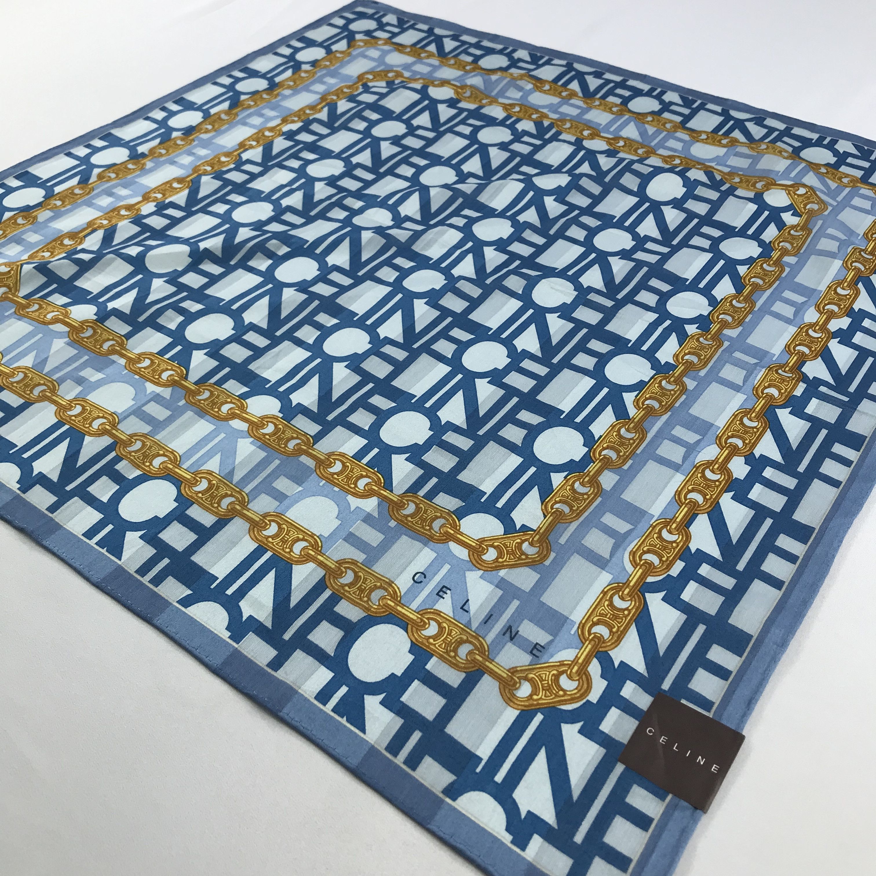Celine × Vintage Celine Bandana / Handkerchief / Neckerchief - S2699 Size ONE SIZE - 2 Thumbnail