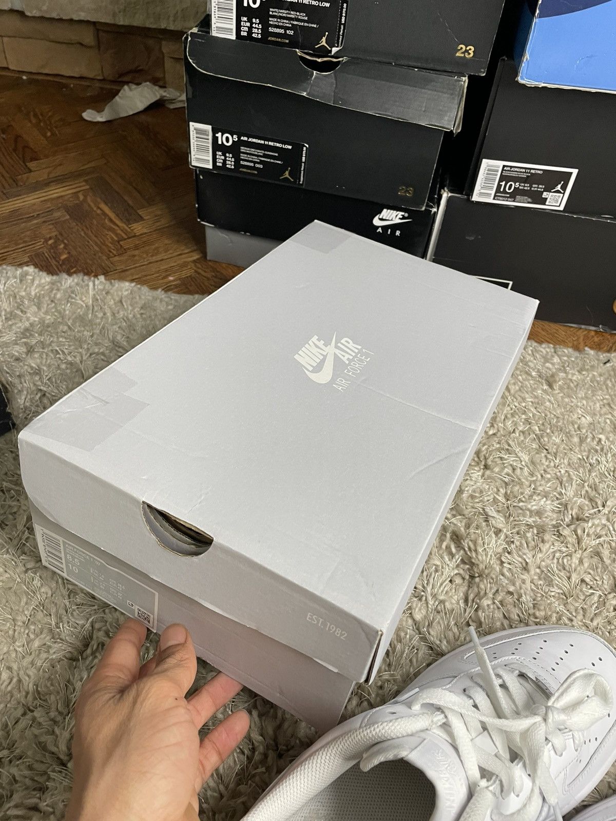 Nike Nike Air Force 1 Size US 8.5 / EU 41-42 - 11 Thumbnail