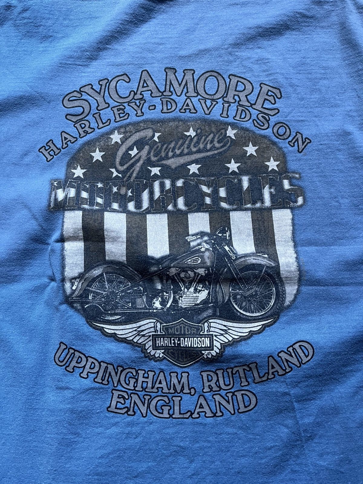 Harley Davidson × Vintage Vintage Harley Davidson Pin Up Great South Logo T-shirt Tee Size US XL / EU 56 / 4 - 5 Thumbnail