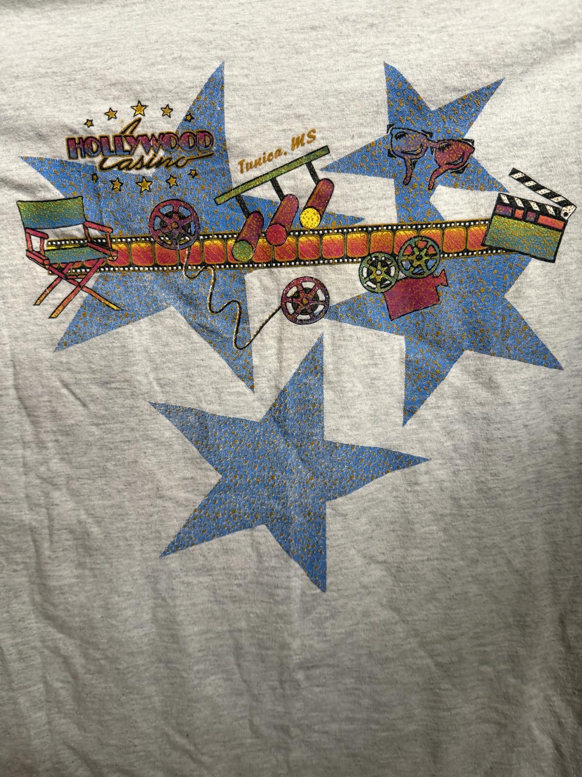 Tultex Y2K Hollywood Casino T-shirt Tunica Mississippi Tee L Size US L / EU 52-54 / 3 - 3 Thumbnail