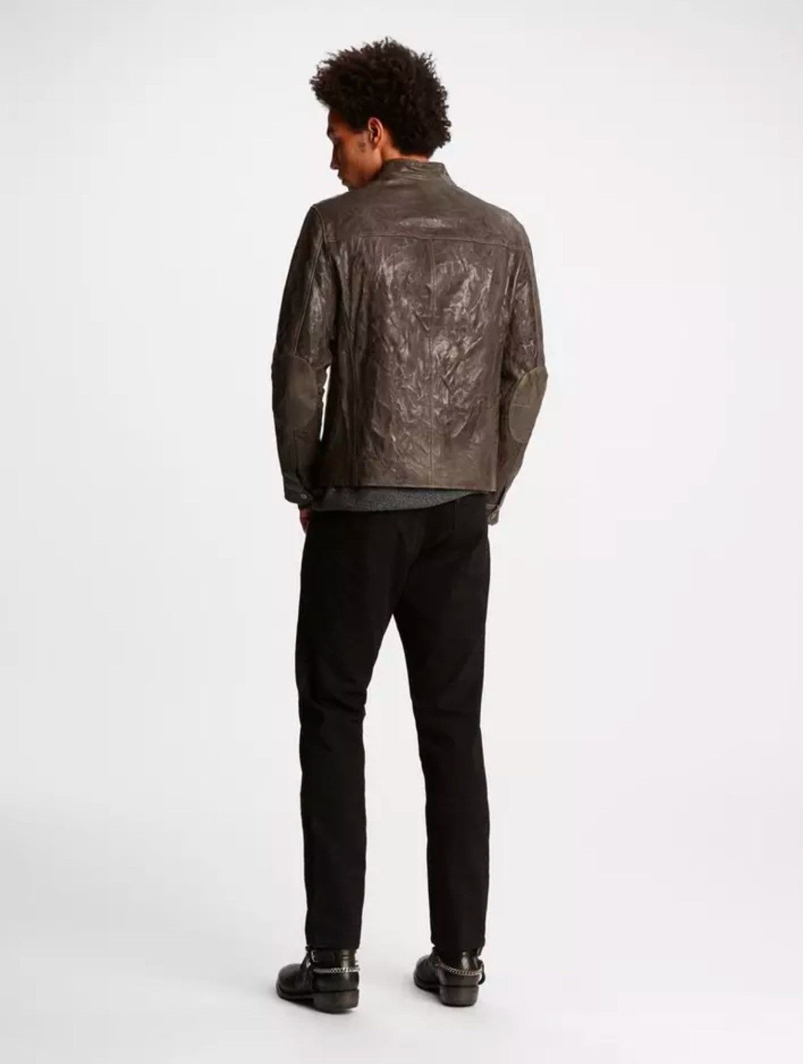 John Varvatos Leather Moto Jacket. Size EU 48 USA 38 Size US M / EU 48-50 / 2 - 6 Thumbnail