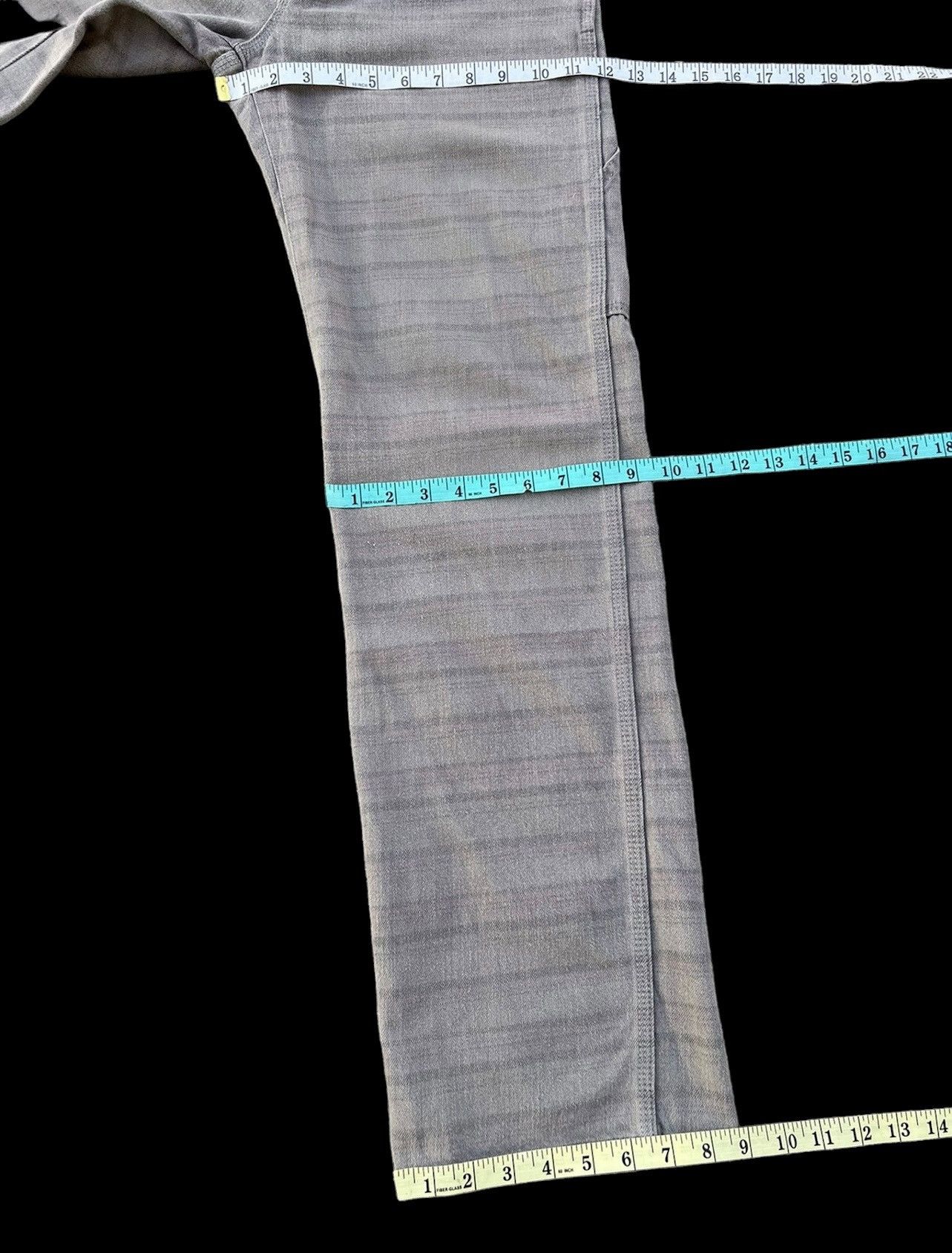 Vintage Vintage Ozone Rocks Japan Faded Horizontal Striped Work Pant Size US 30 / EU 46 - 4 Thumbnail