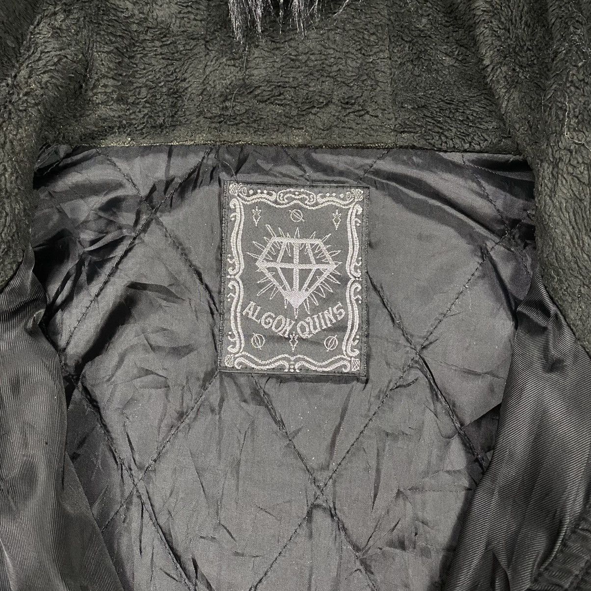 If Six Was Nine Algonquins Studded Fur Parka Jacket Size US M / EU 48-50 / 2 - 7 Thumbnail