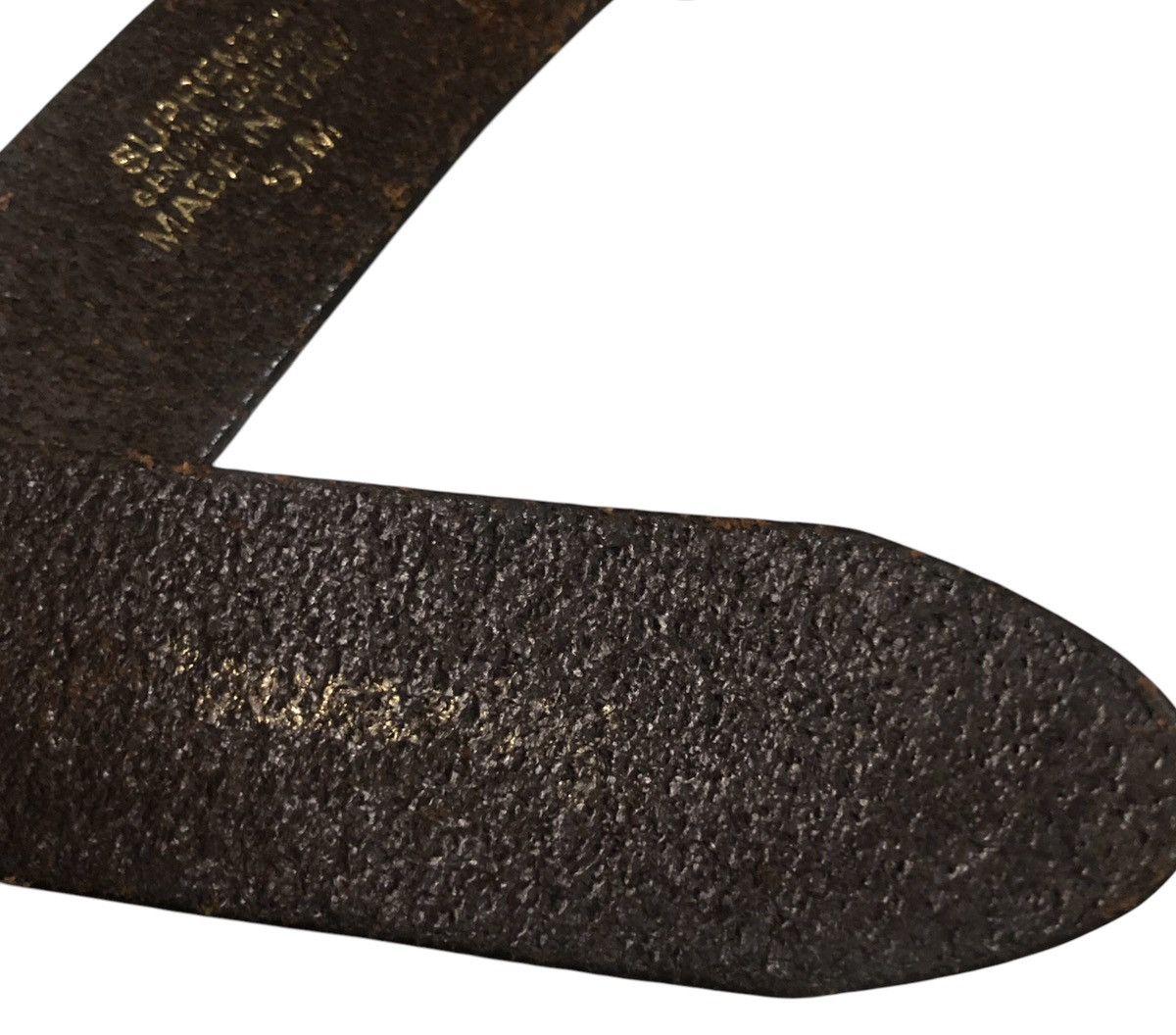Supreme Supreme Leather Belts Limited Editions (Unisex Design) Size 30 - 13 Thumbnail