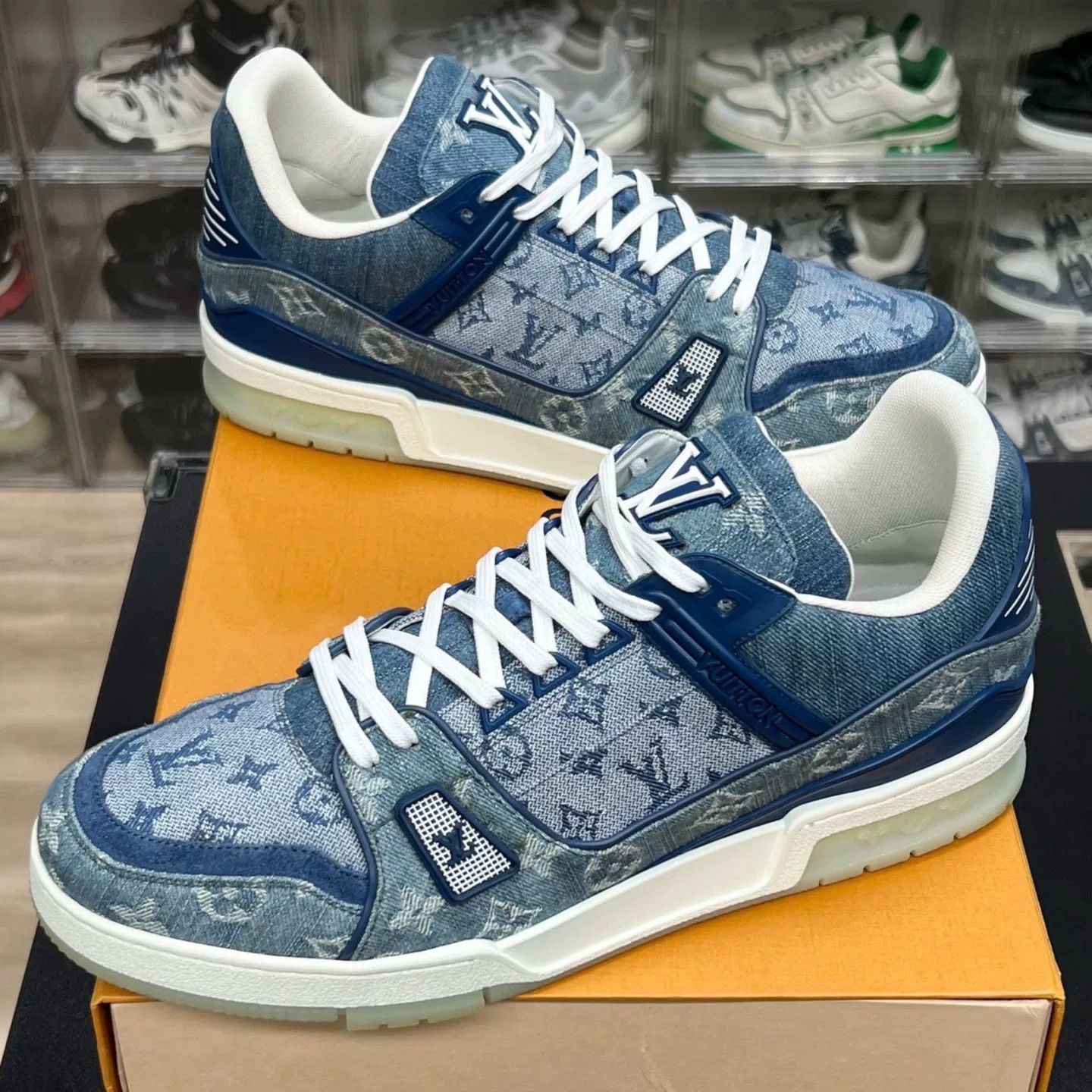 Louis Vuitton Louis Vuitton Blue Denim Designer Size US 30 / EU 46 - 1 Thumbnail