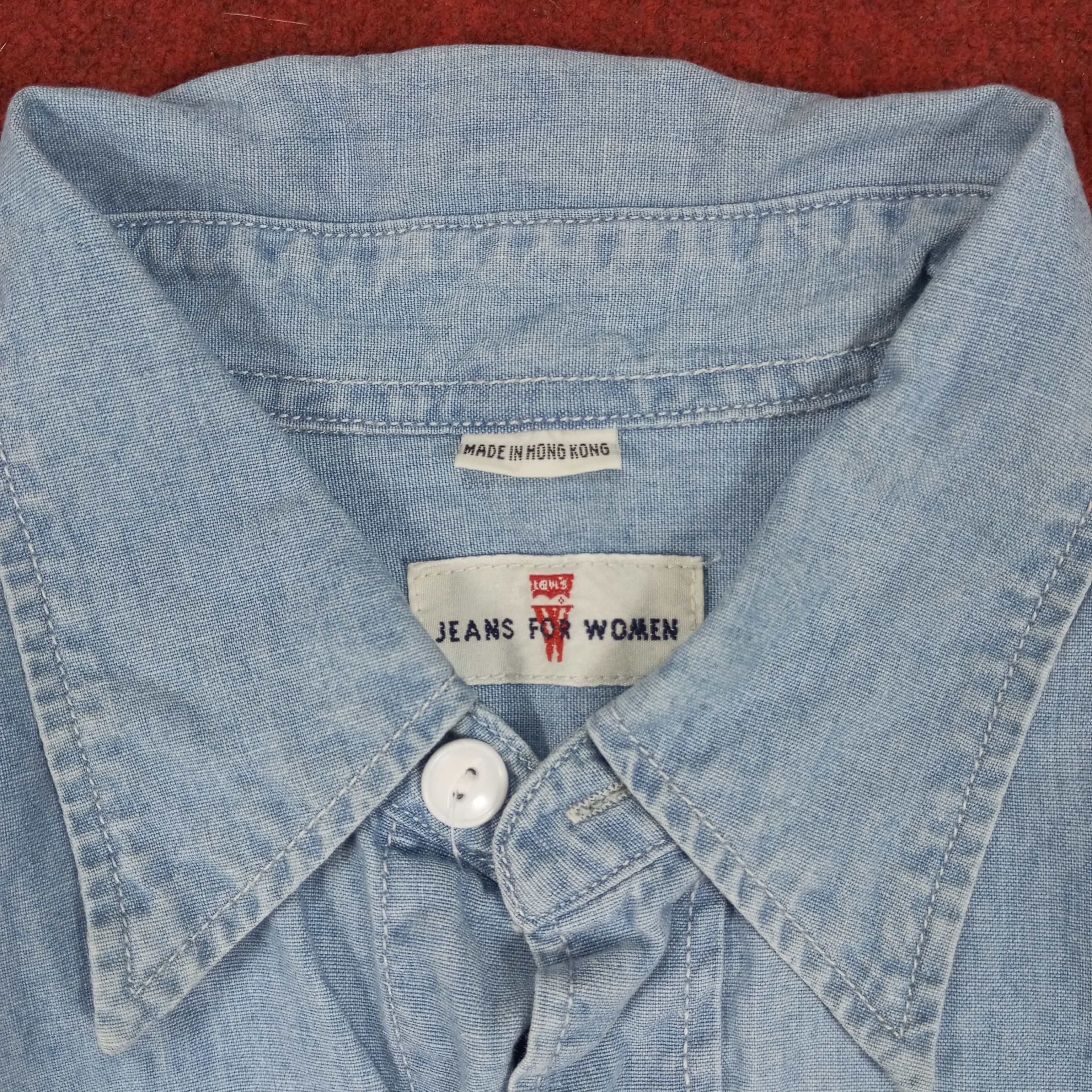 Levi's × Vintage Levis Streetwear Style Double Pocket Design Shirt Size M / US 6-8 / IT 42-44 - 4 Thumbnail