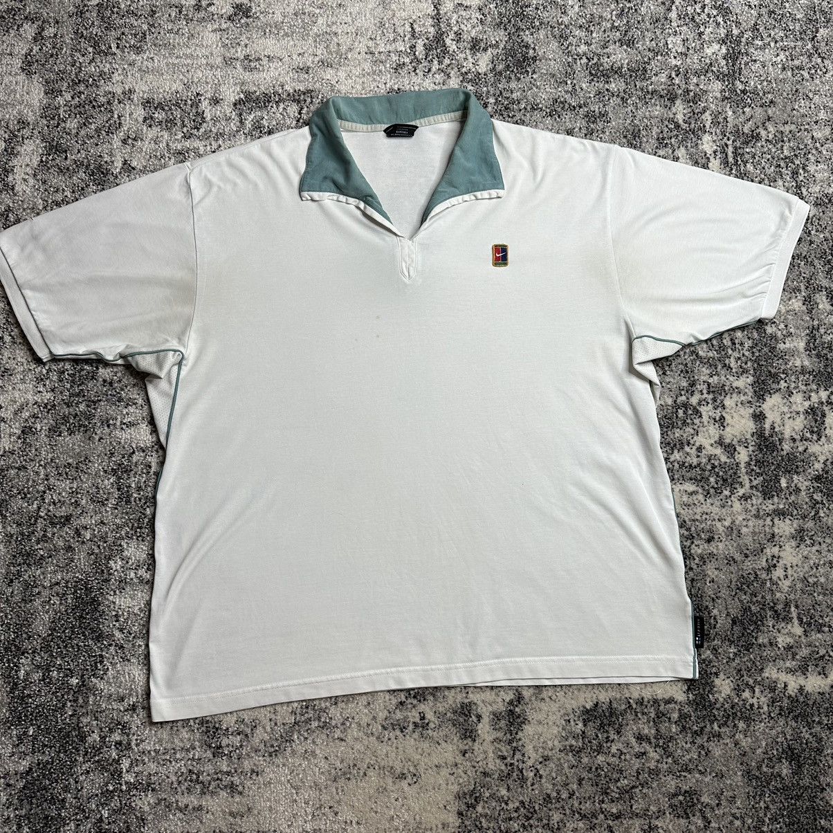 Vintage Nike Vintage StreetWear Rare Y2K T-shirt Polo 90s Size US XL / EU 56 / 4 - 1 Thumbnail