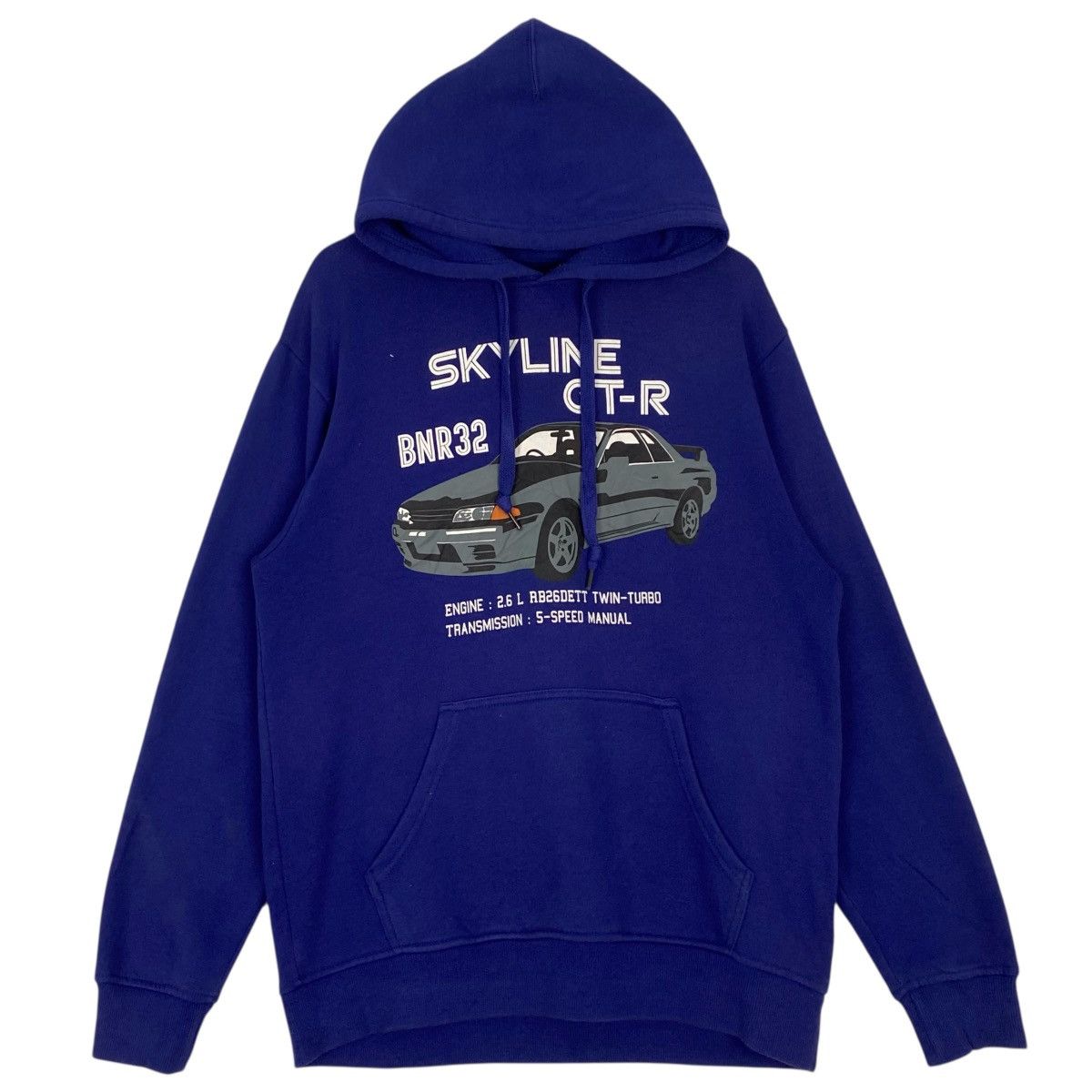 Other Vintage Nissan Skyline GTR Hoodie Sweater Blue Big Size US L / EU 52-54 / 3 - 1 Thumbnail