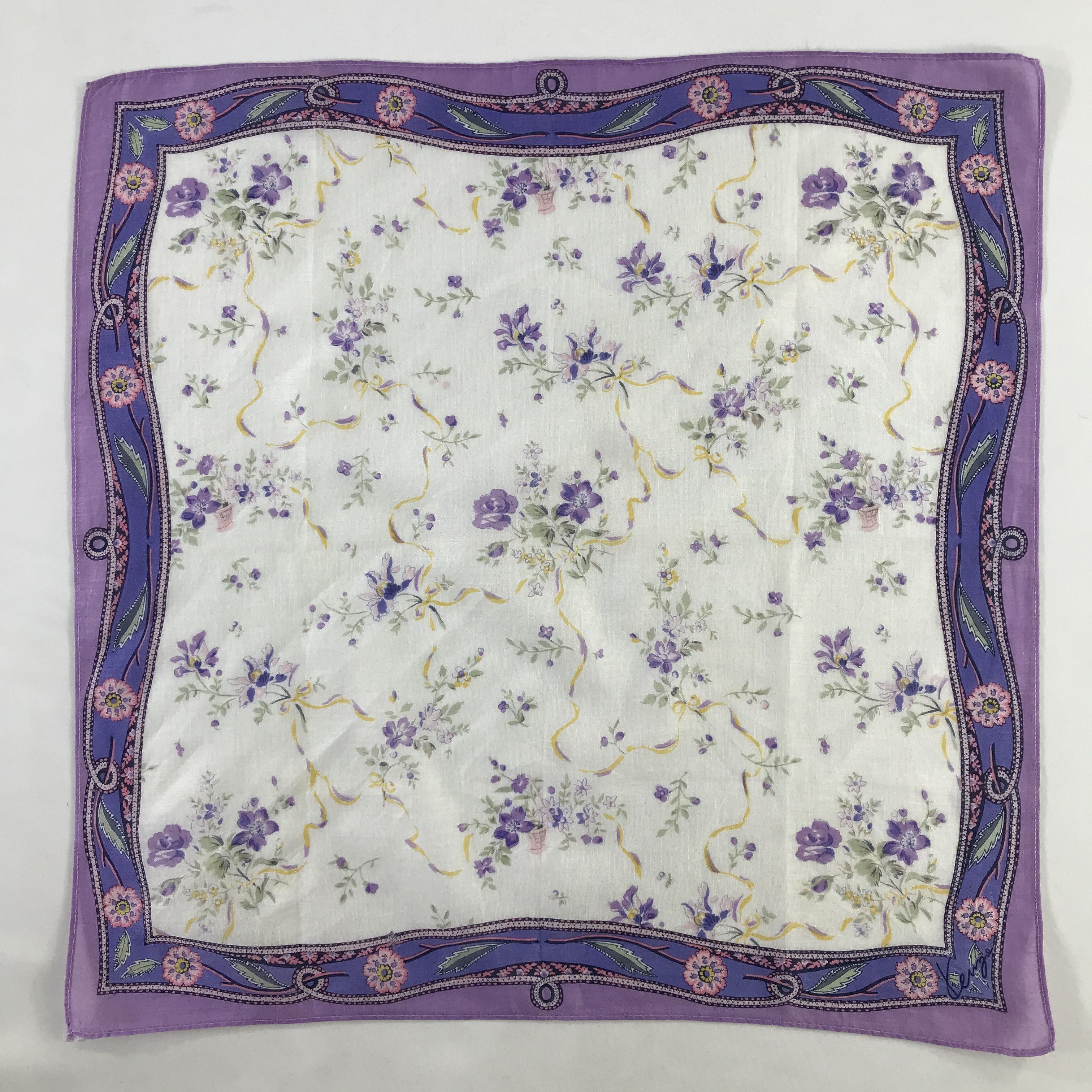 Kenzo × Vintage Kenzo Bandana/ Handkerchief / Neckerchief Size ONE SIZE - 3 Thumbnail