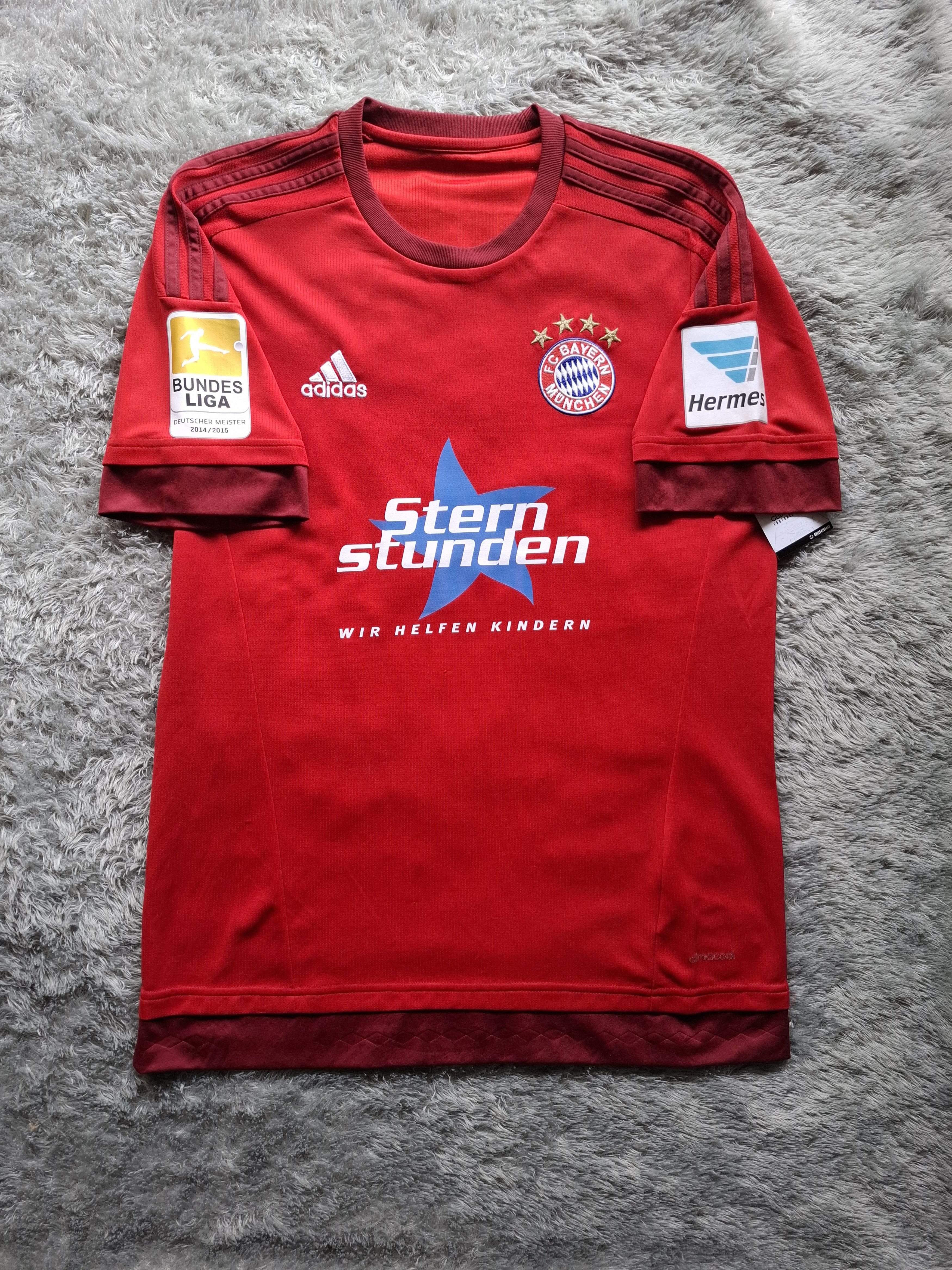 Adidas Bayern Munchen 2015-16 Home kit Size US M / EU 48-50 / 2 - 2 Thumbnail