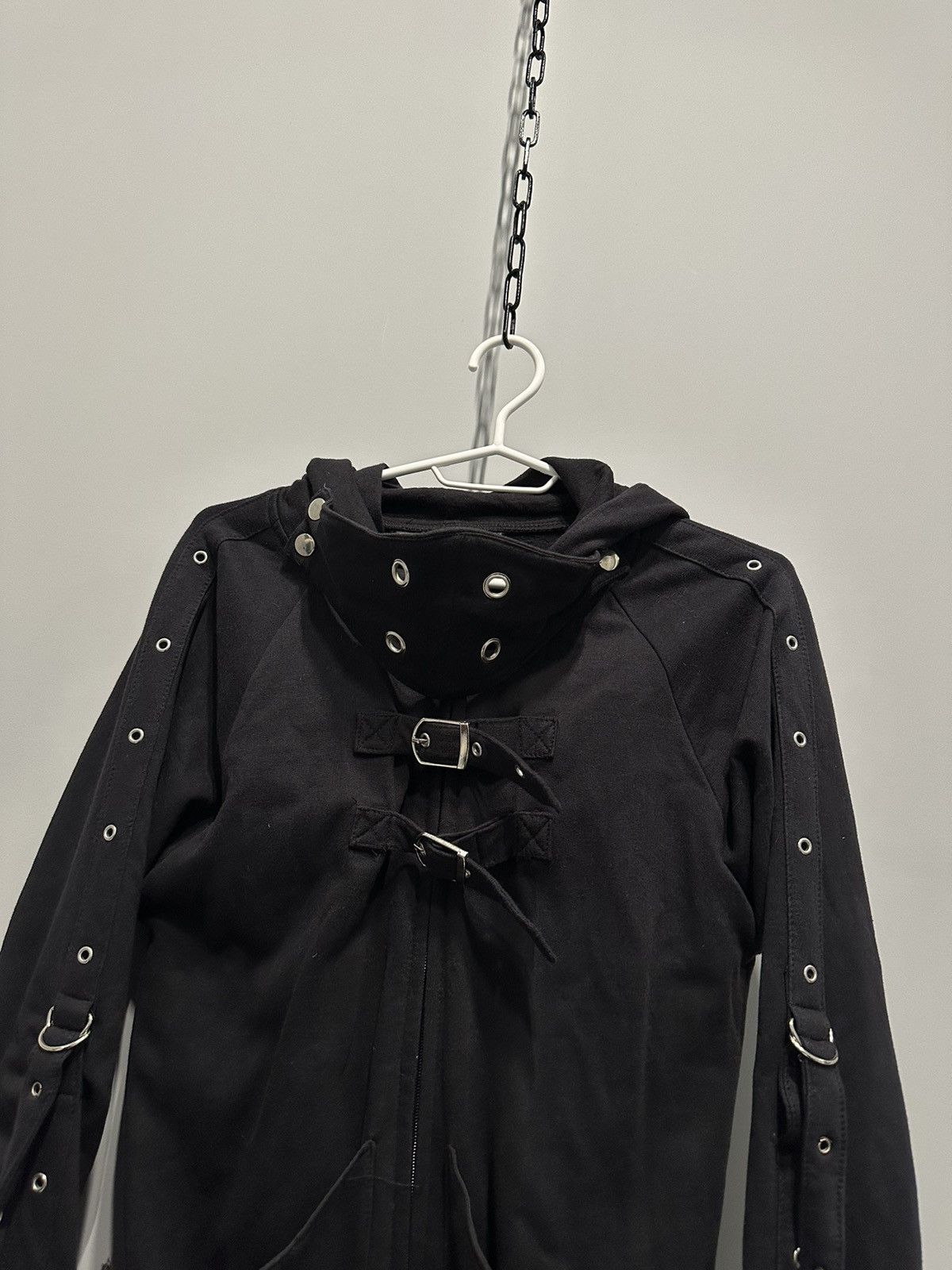 Hysteric Glamour Poizen Industries Gothic Bondage Mask Jacket Avant Garde Size M / US 6-8 / IT 42-44 - 8 Thumbnail