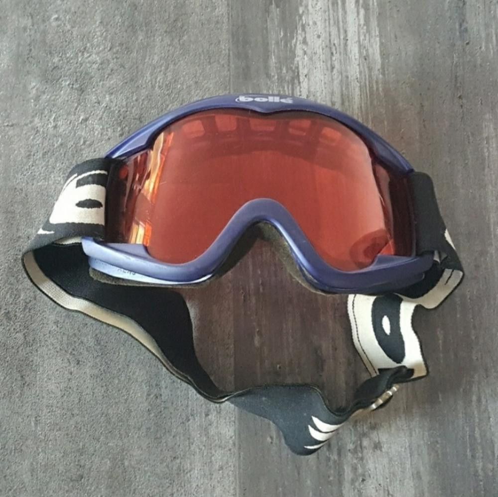 Bolle Navy Red Lens Bolle Snowboard Goggle Size ONE SIZE - 1 Thumbnail