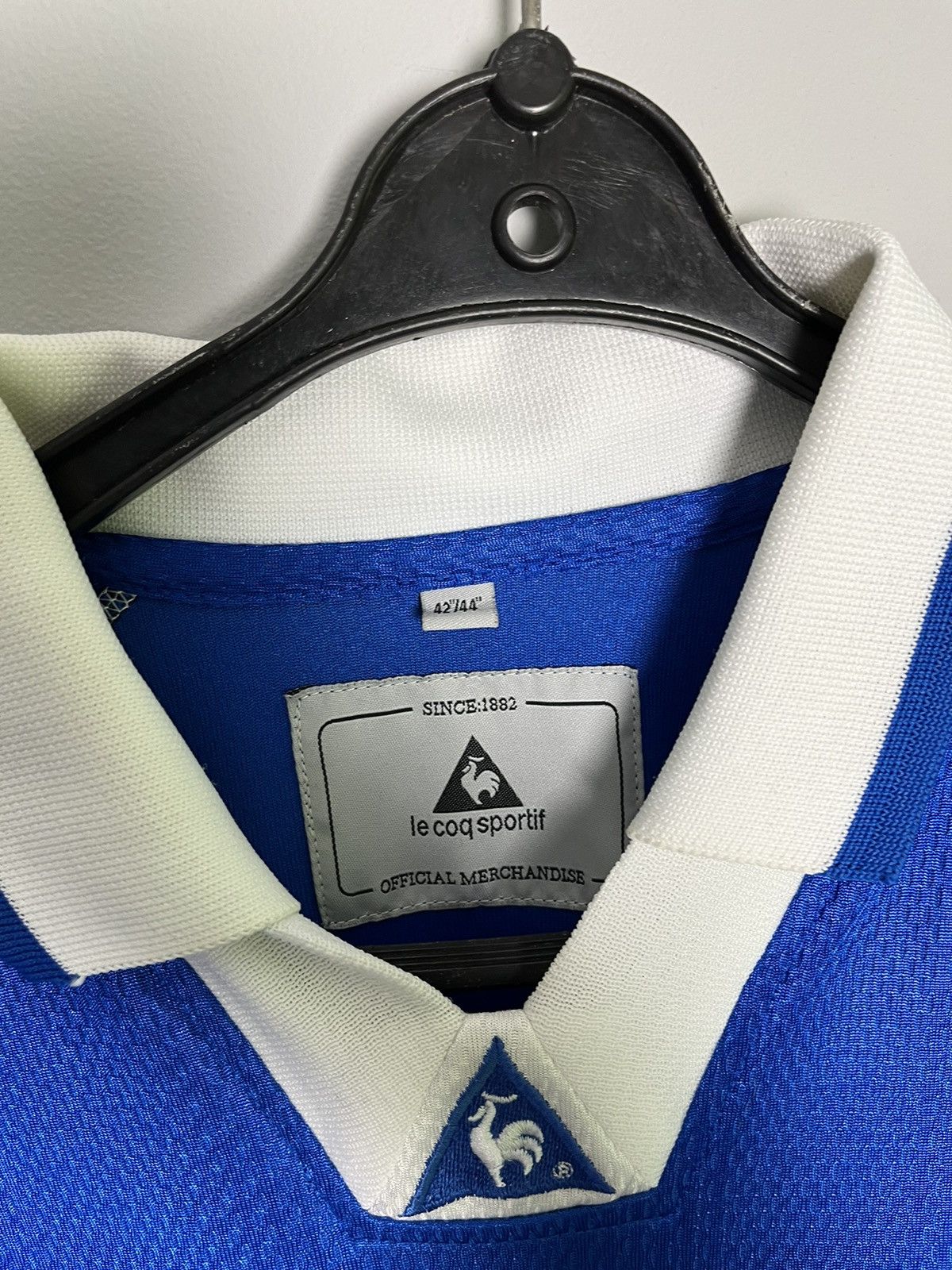 Le Coq Sportif 🔥 VINTAGE 2001 BIRMINGHAM CITY SOCCER JERSEY Size US L / EU 52-54 / 3 - 4 Thumbnail