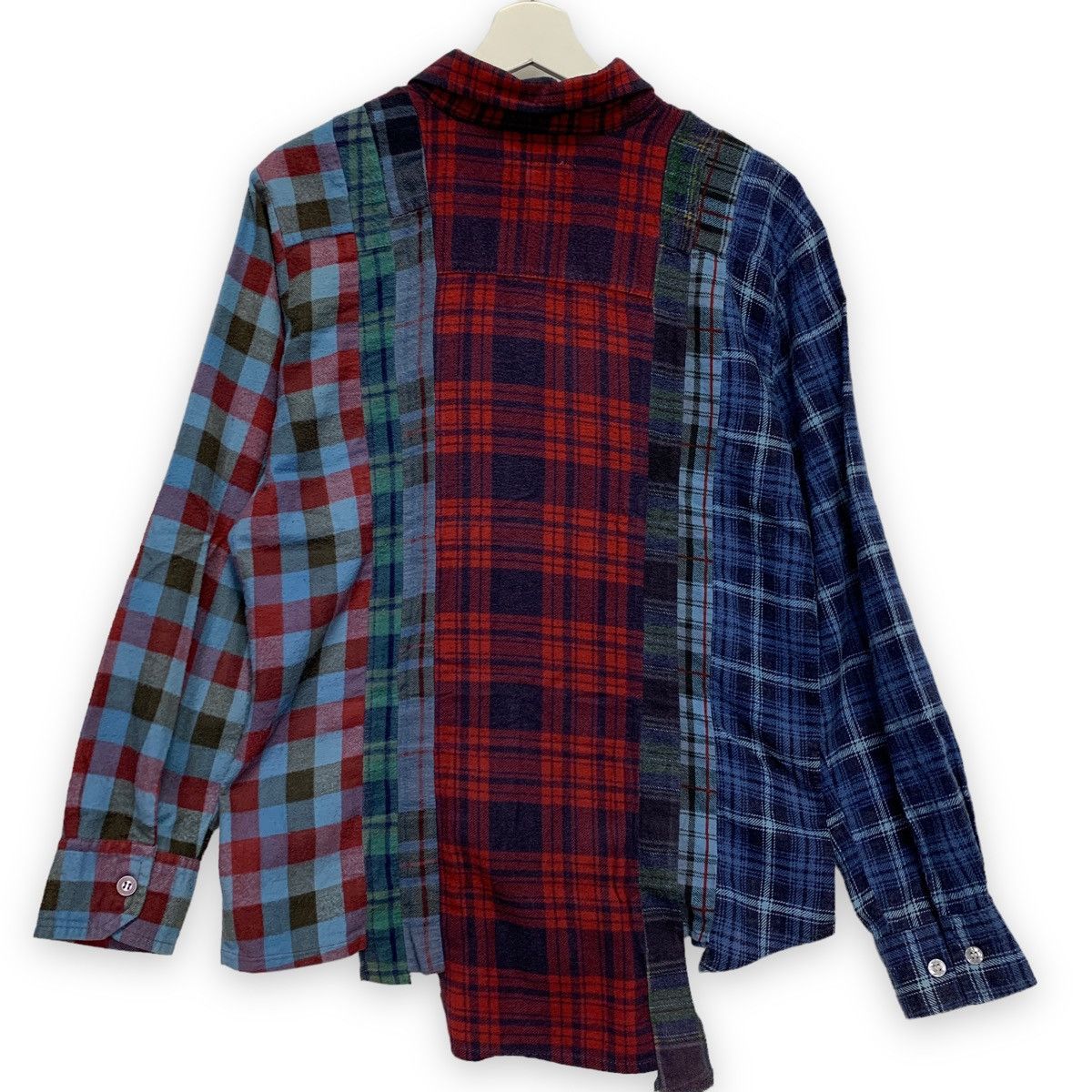 Needles Needles Rebuild Oversized 7 Cut Flannel Shirt Size US XS / EU 42 / 0 - 4 Thumbnail