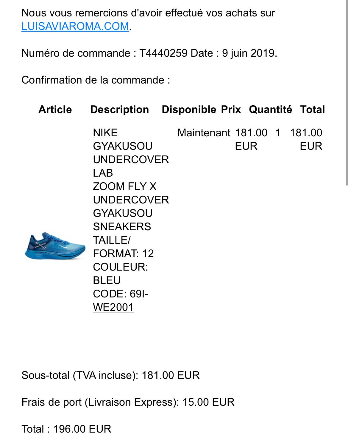 Nike × Undercover Nike Gyakusou Undercover Lab Zoom Fly Size US 12 / EU 45 - 8 Thumbnail