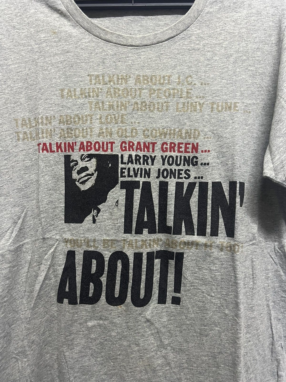 Band Tees × Japanese Brand Grant Green Miles Davis Jazz Blues Tee Size US L / EU 52-54 / 3 - 2 Thumbnail