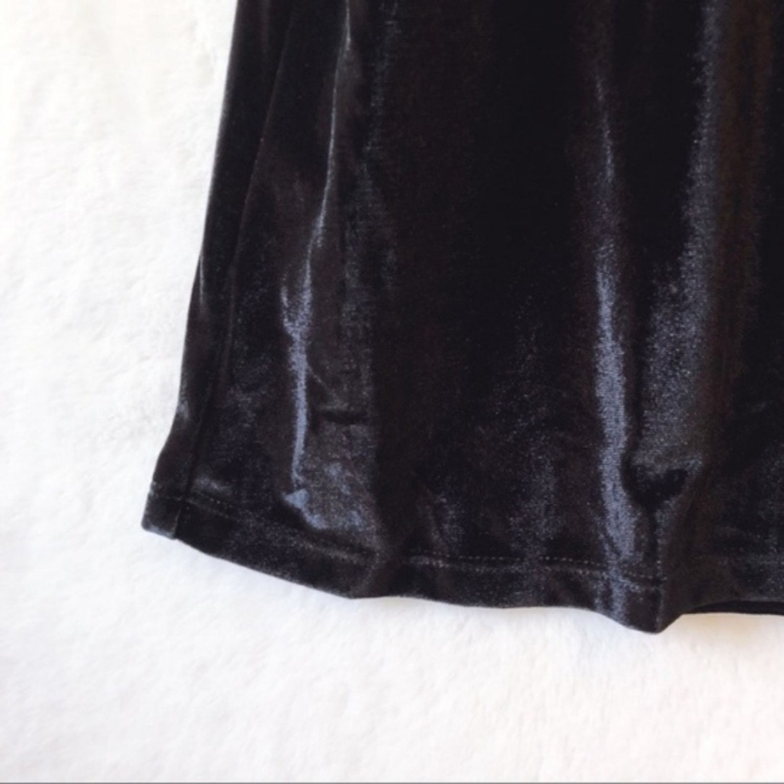 Other New York & Company Off Shoulder Laced Black Top Size S / US 4 / IT 40 - 3 Thumbnail