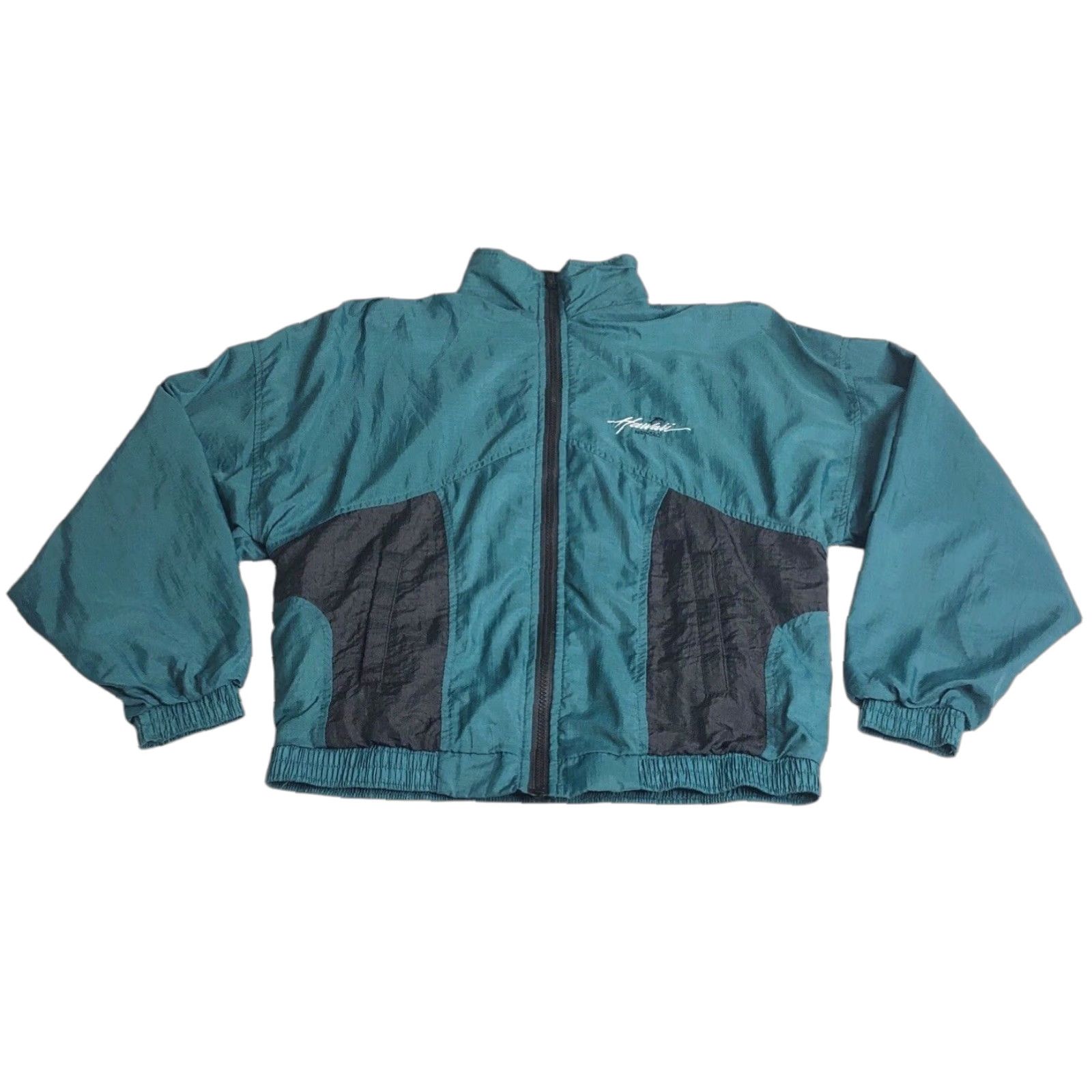 【HILTON】90's Nylon jacket VINTAGE Hilton Windbreaker Jacket Mens Small 80s 90s Multicolor