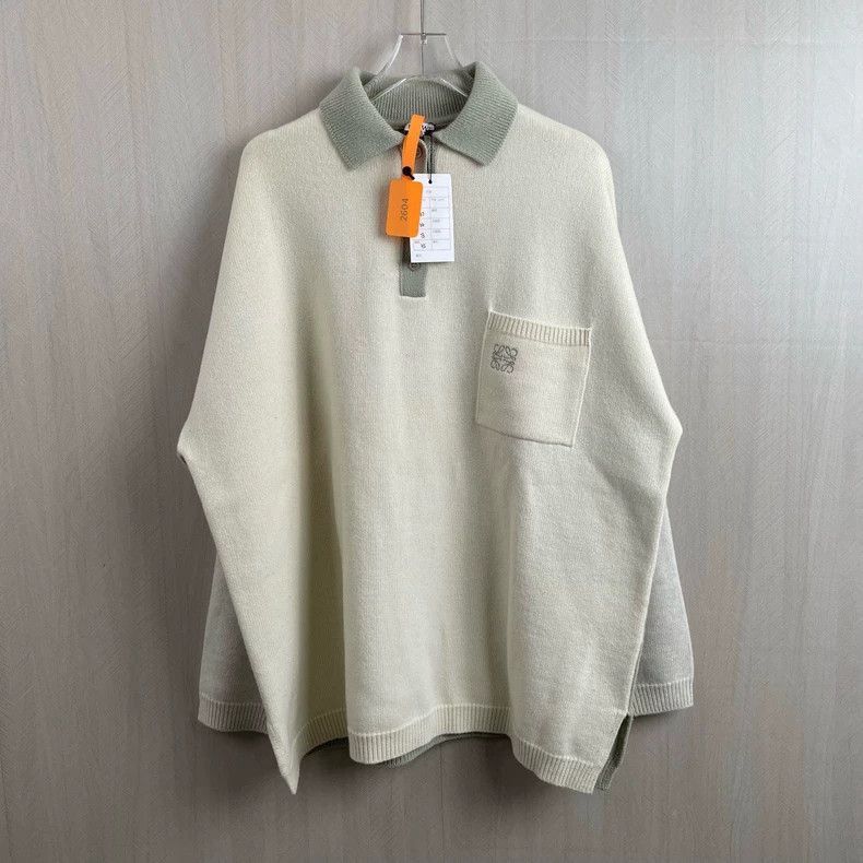 Loewe Loewe Color Block Wool Polo Shirt Size US S / EU 44-46 / 1 - 5 Thumbnail