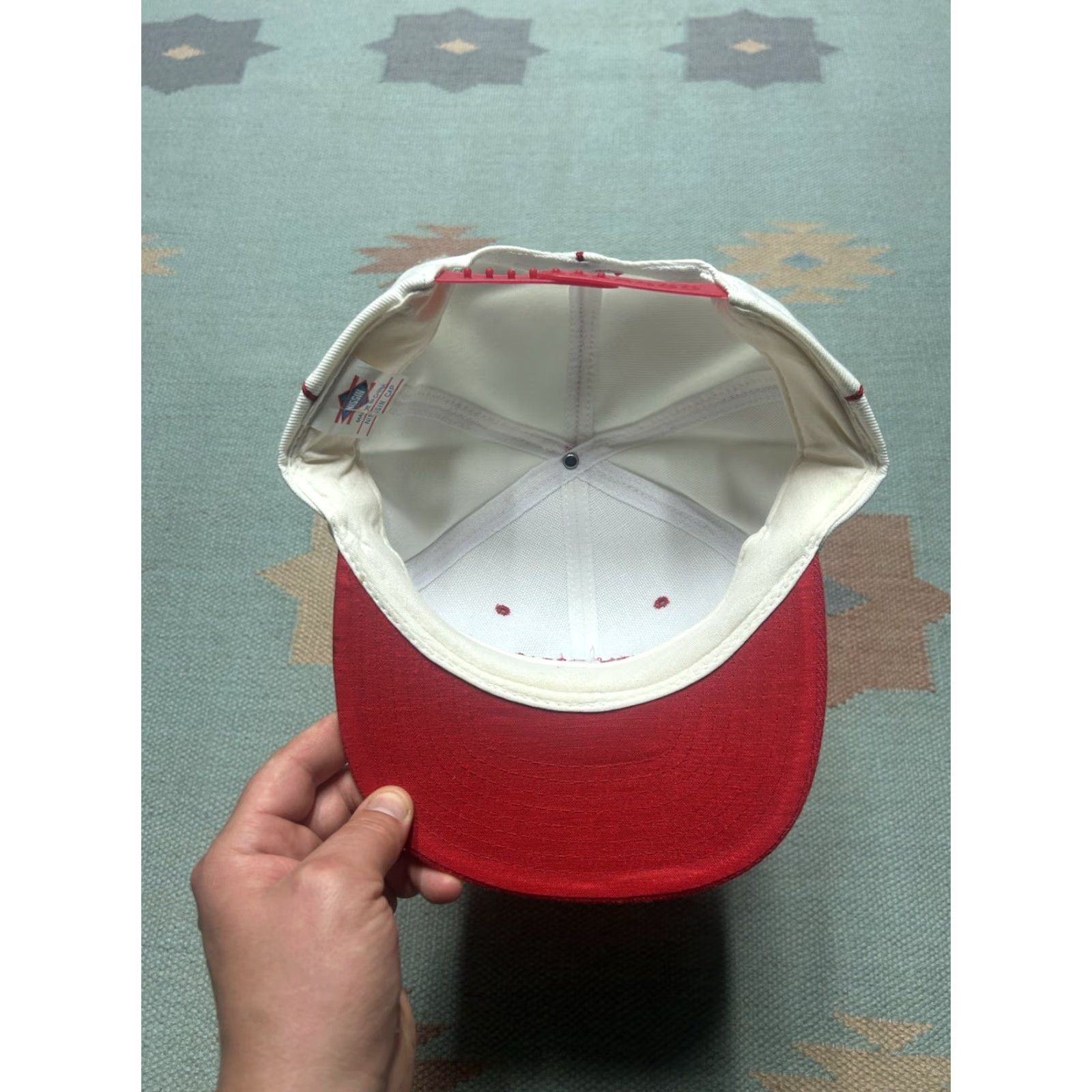 Vintage VINTAGE 90s SnapBack hat cap Myrtle Beach South Carolina red white adjustable Men Mens Hats Size ONE SIZE - 5 Thumbnail