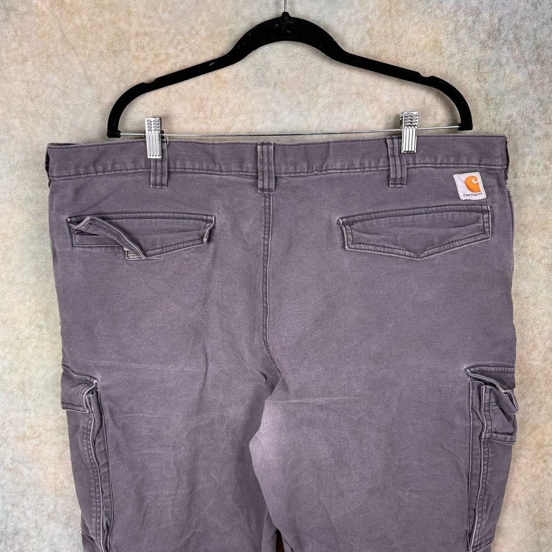 Carhartt × Vintage VTG 90s Carhartt Cargo Shorts Mens Sz 44 Gray Relaxed Fit Size US 44 / EU 60 - 4 Thumbnail