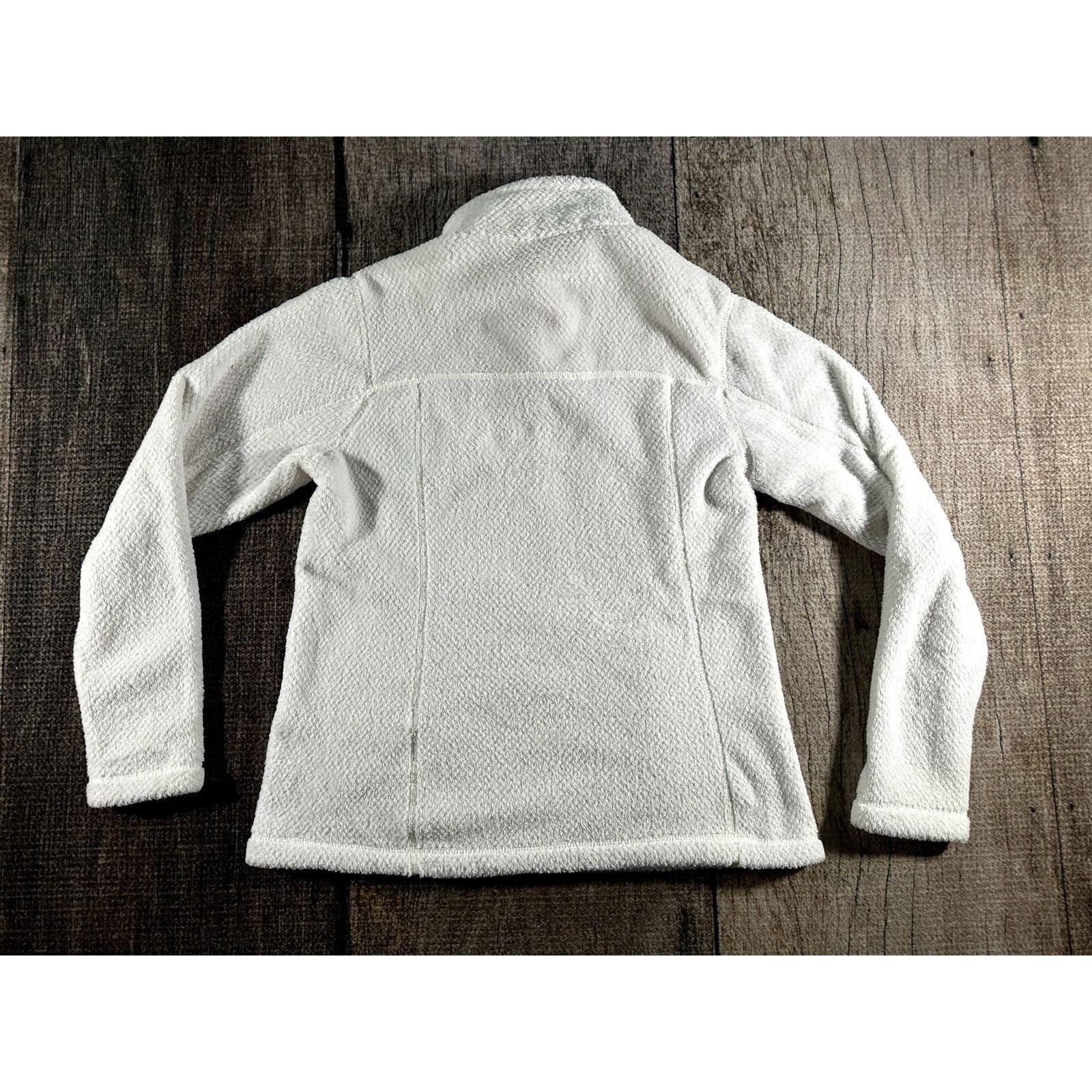 Patagonia Patagonia Re-Tool Snap-T Fleece Jacket Womens White Pullover Size M / US 6-8 / IT 42-44 - 6 Thumbnail