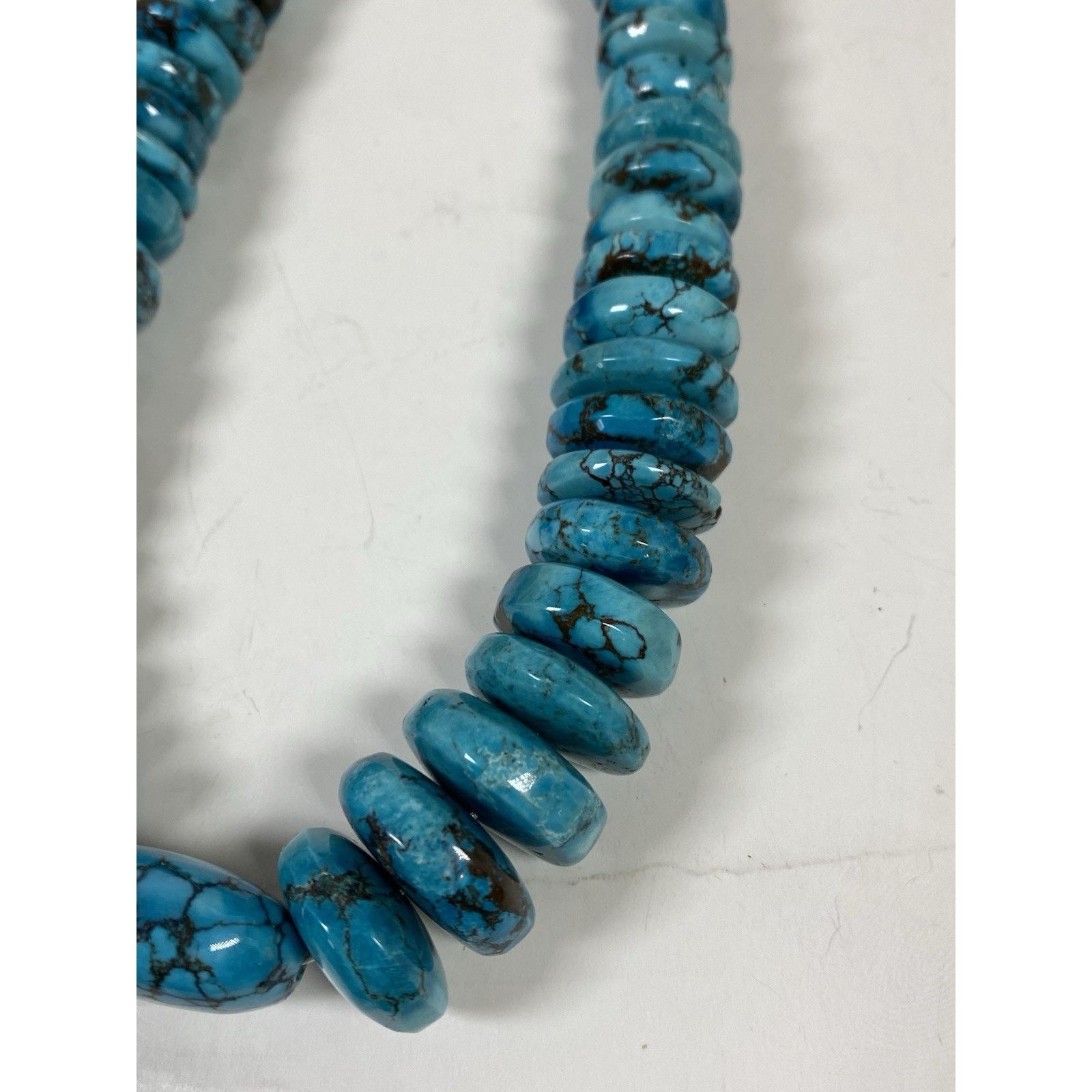 Other Turquoise Chunky Nugget Necklace w/ Marbled Matrix Size ONE SIZE - 4 Thumbnail