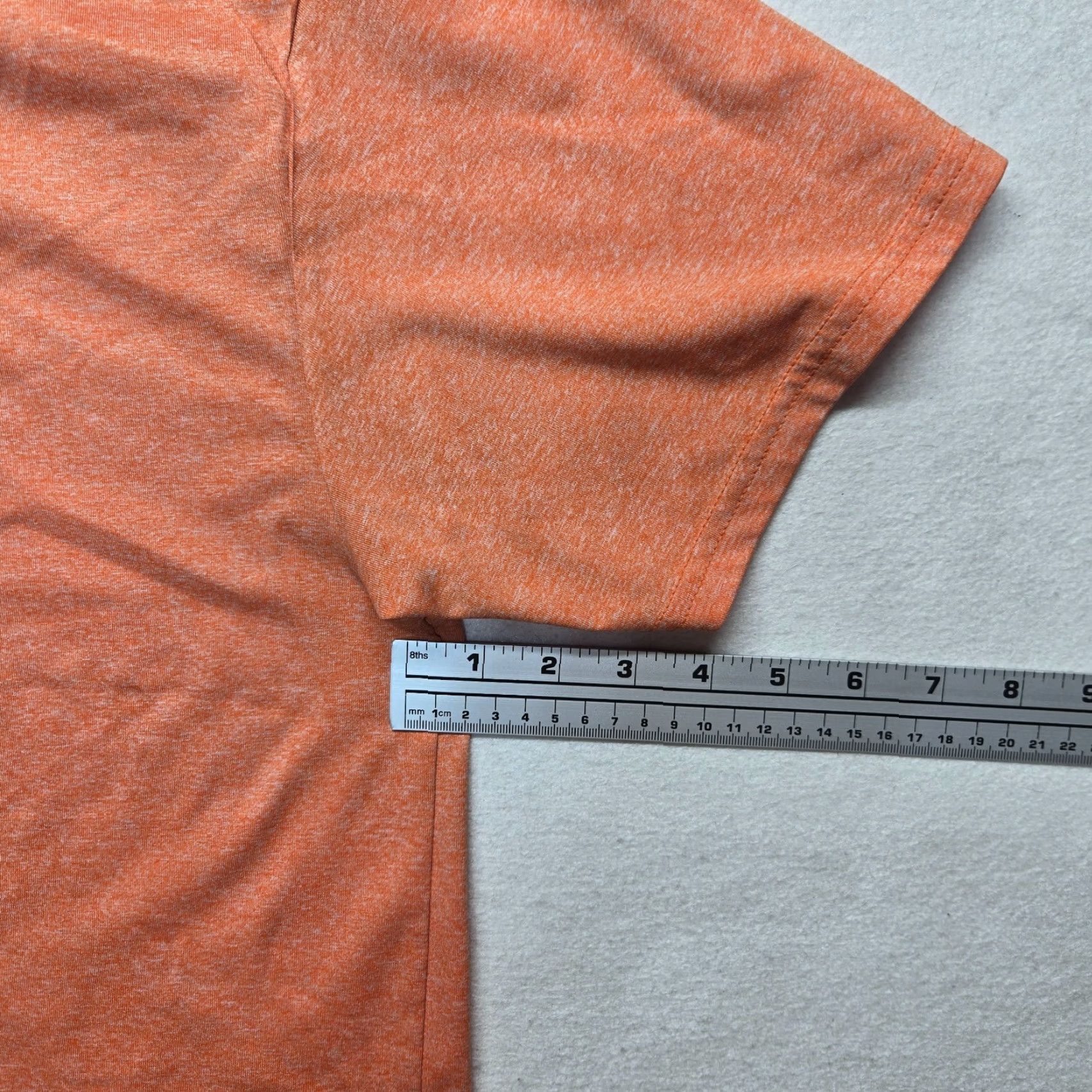 Gildan VINTAGE Shirt Las Vegas Sin City T-Shirt Adult XL Orange Graphic 90s Mens Size US XL / EU 56 / 4 - 5 Thumbnail