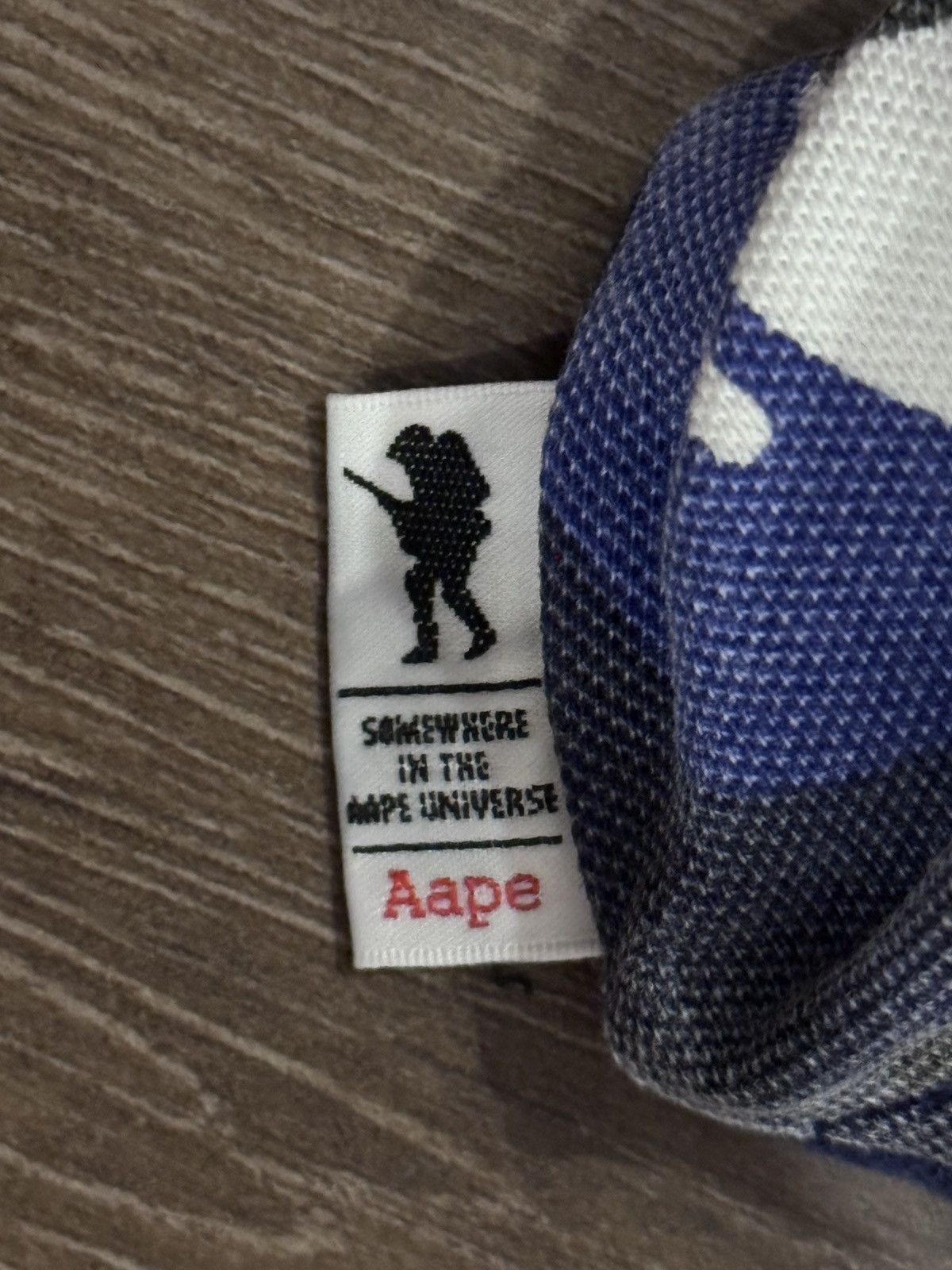 Aape polo shirt is from the brand AAPE BY A BATHING APE. Size US M / EU 48-50 / 2 - 13 Thumbnail