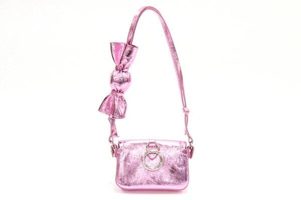 Fendi o1s1wg110126 Size OS/Nano Baguette Charm in Pink Size ONE SIZE - 2 Thumbnail