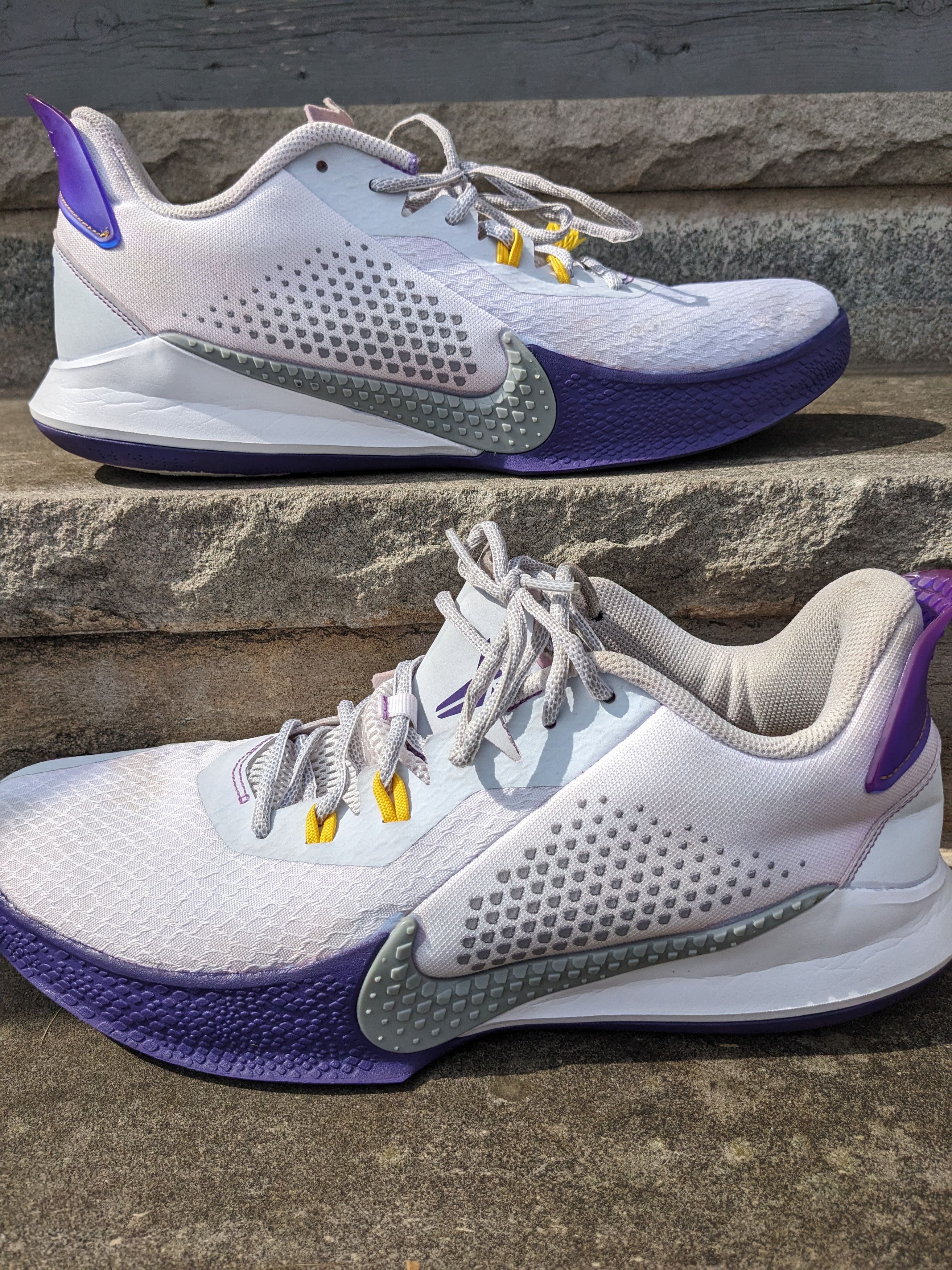 Nike Nike Kobe Bryant Mamba Fury Lakers Men’s Size 13 CK2087-101 Size US 13 / EU 46 - 2 Thumbnail