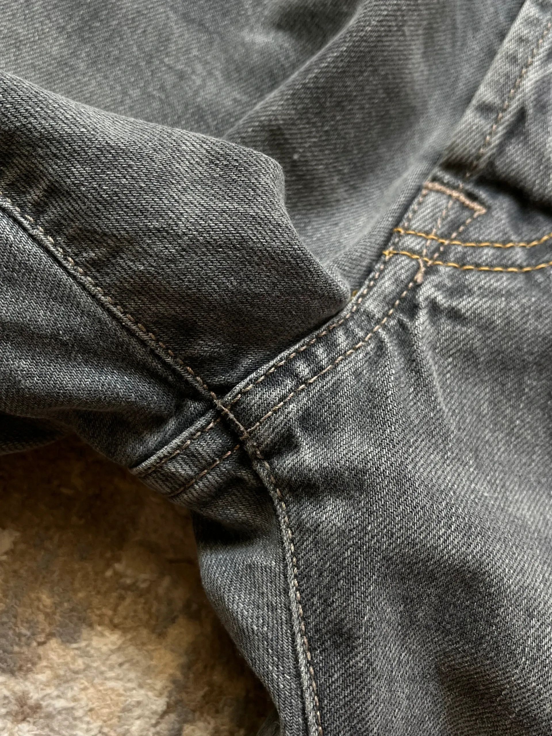 Carhartt Carhartt 2016 Grey Jeans Denim Klondike Pants Sz W 28 L 32 Size US 28 / EU 44 - 7 Thumbnail