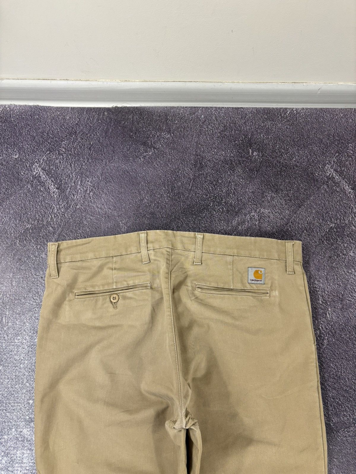 Carhartt Vintage Carhartt Chino American Cream Work Hype Sid Pants Size US 36 / EU 52 - 6 Thumbnail