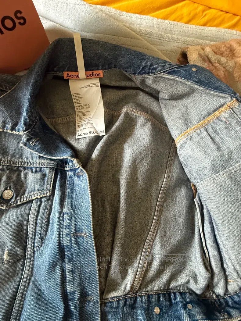 Acne Studios Acne Studios Classic Denim Jacket Size 4XL / US 24-26 - 4 Thumbnail