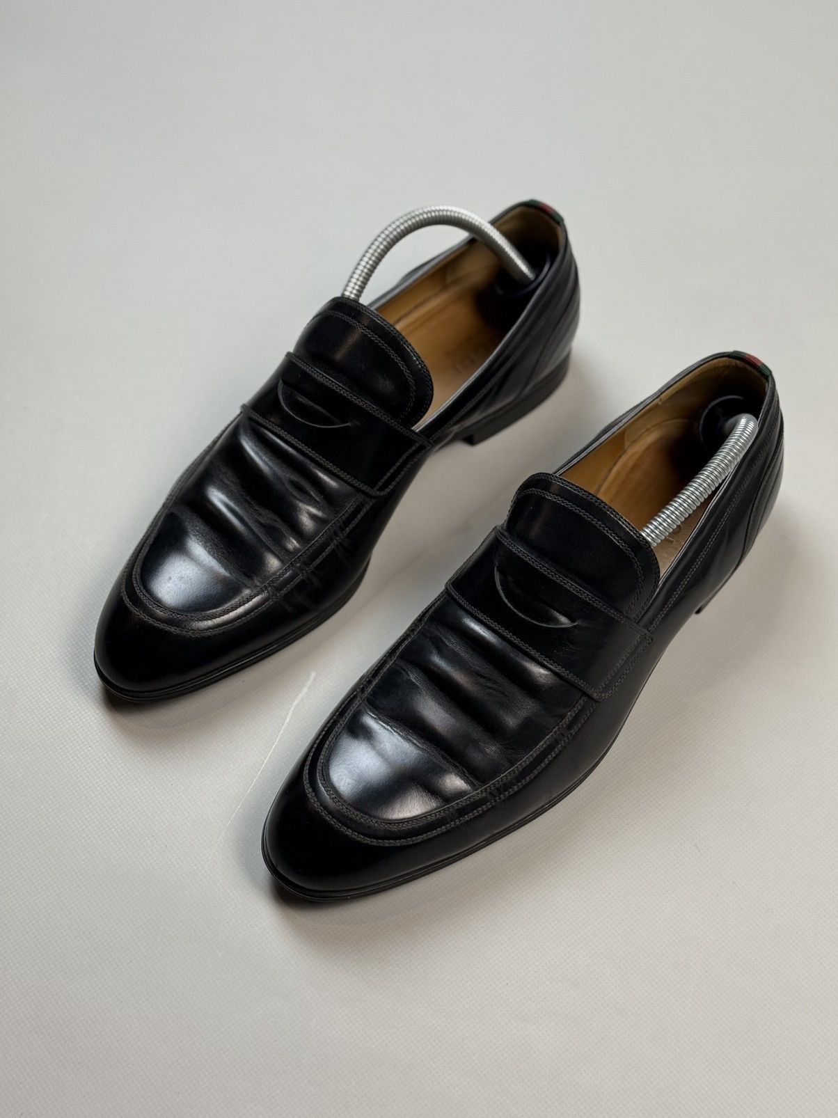 Gucci Gucci Men’s Leather Penny Loafers Formal Shoes Size US 8.5 / EU 41-42 - 10 Thumbnail