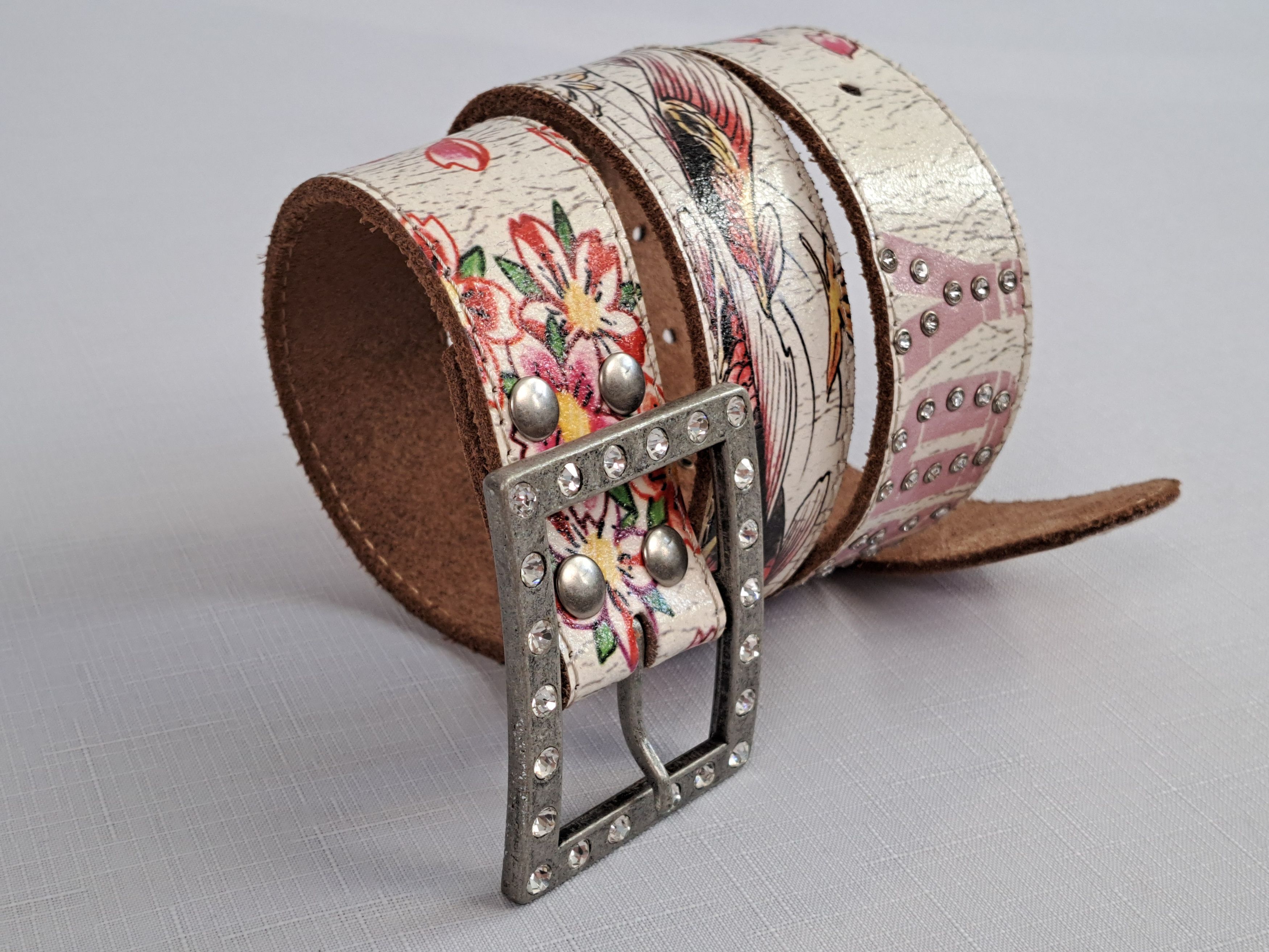 Ed Hardy ED HARDY Koi fish leather belt. Size S Size ONE SIZE - 4 Thumbnail