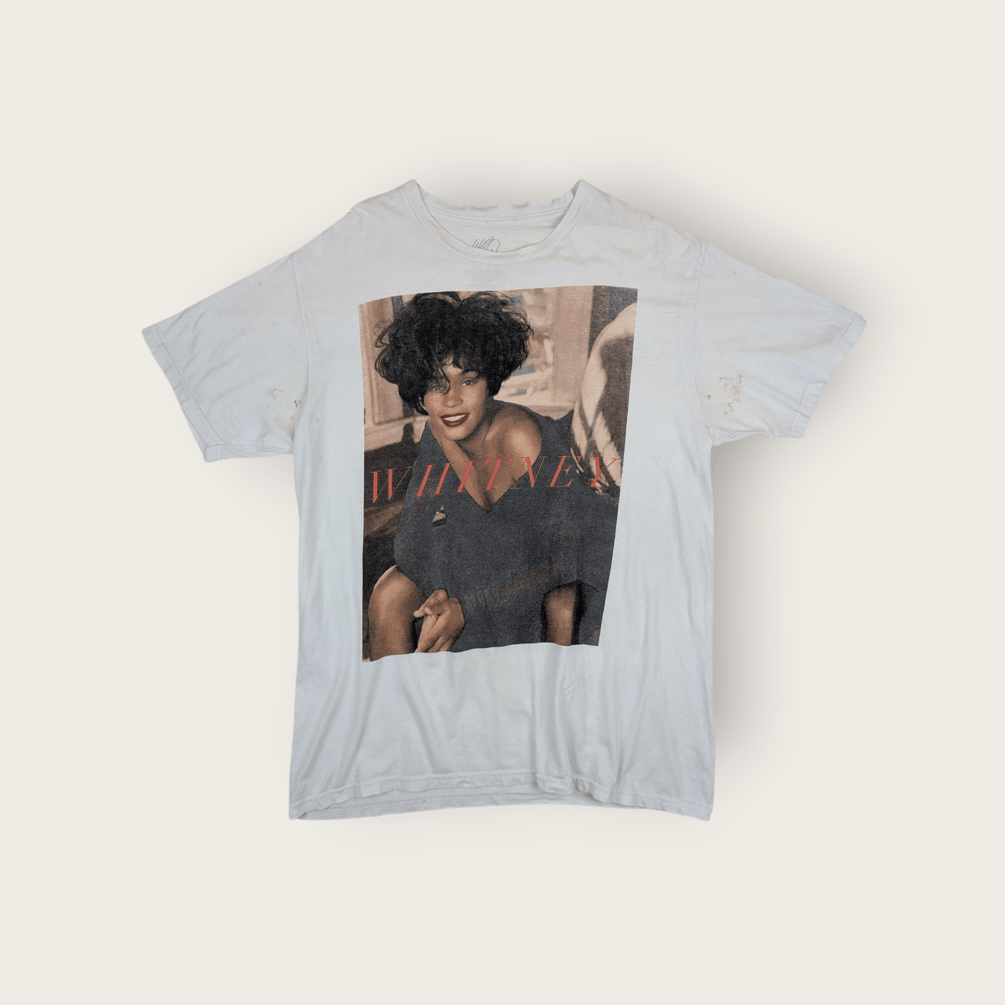 Rap Tees WHITNEY HOUSTON Singer T-Shirt Size US L / EU 52-54 / 3 - 1 Thumbnail