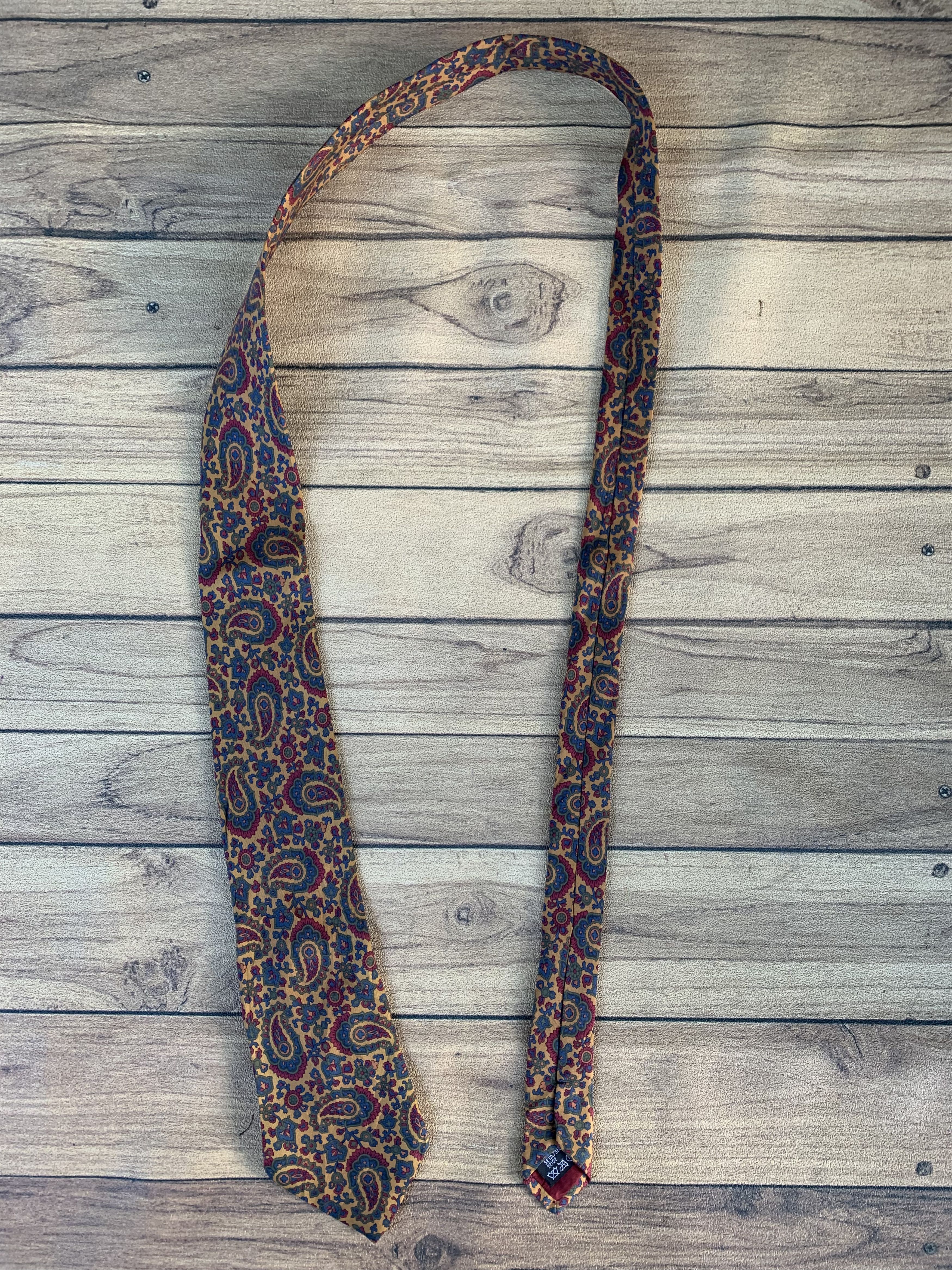 Burberry Vintage Burberrys tie fullprint Size ONE SIZE - 3 Thumbnail