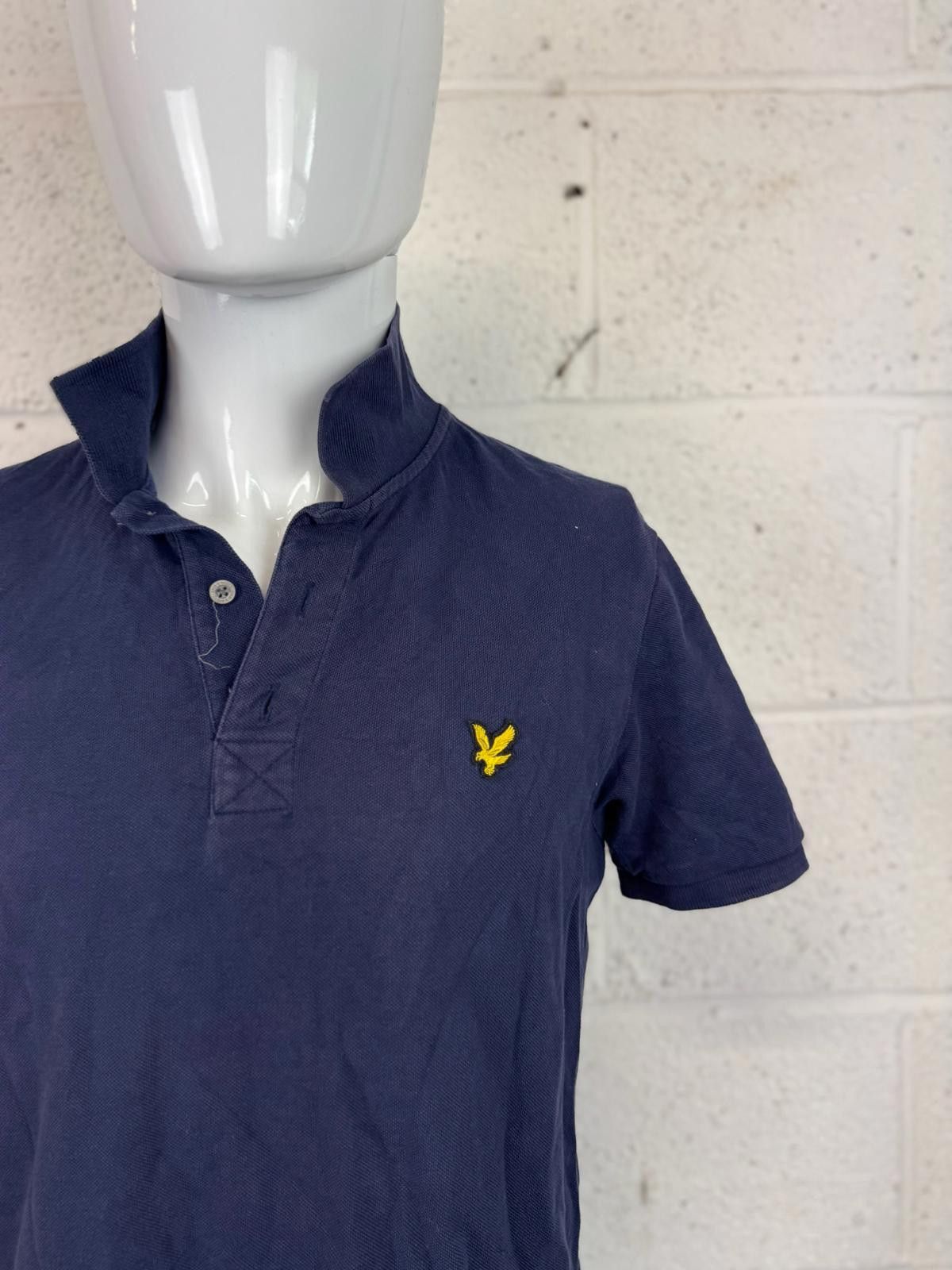 Lyle & Scott Lyle & Scott Navy Blue Men's Polo Shirt Size M Size US M / EU 48-50 / 2 - 2 Thumbnail